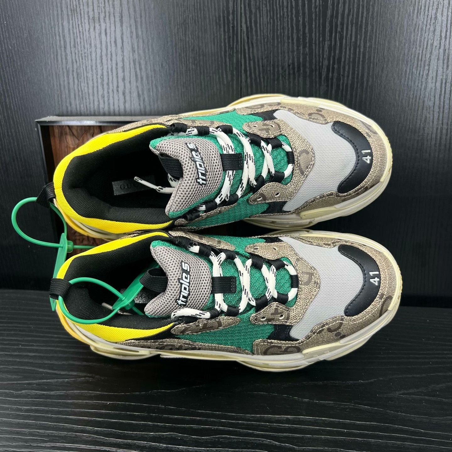 Balenciaga Balenciaga Collab Brown Lowtop Sneakers 41 Men Size US 8.5 / EU 41-42 - 8 Thumbnail