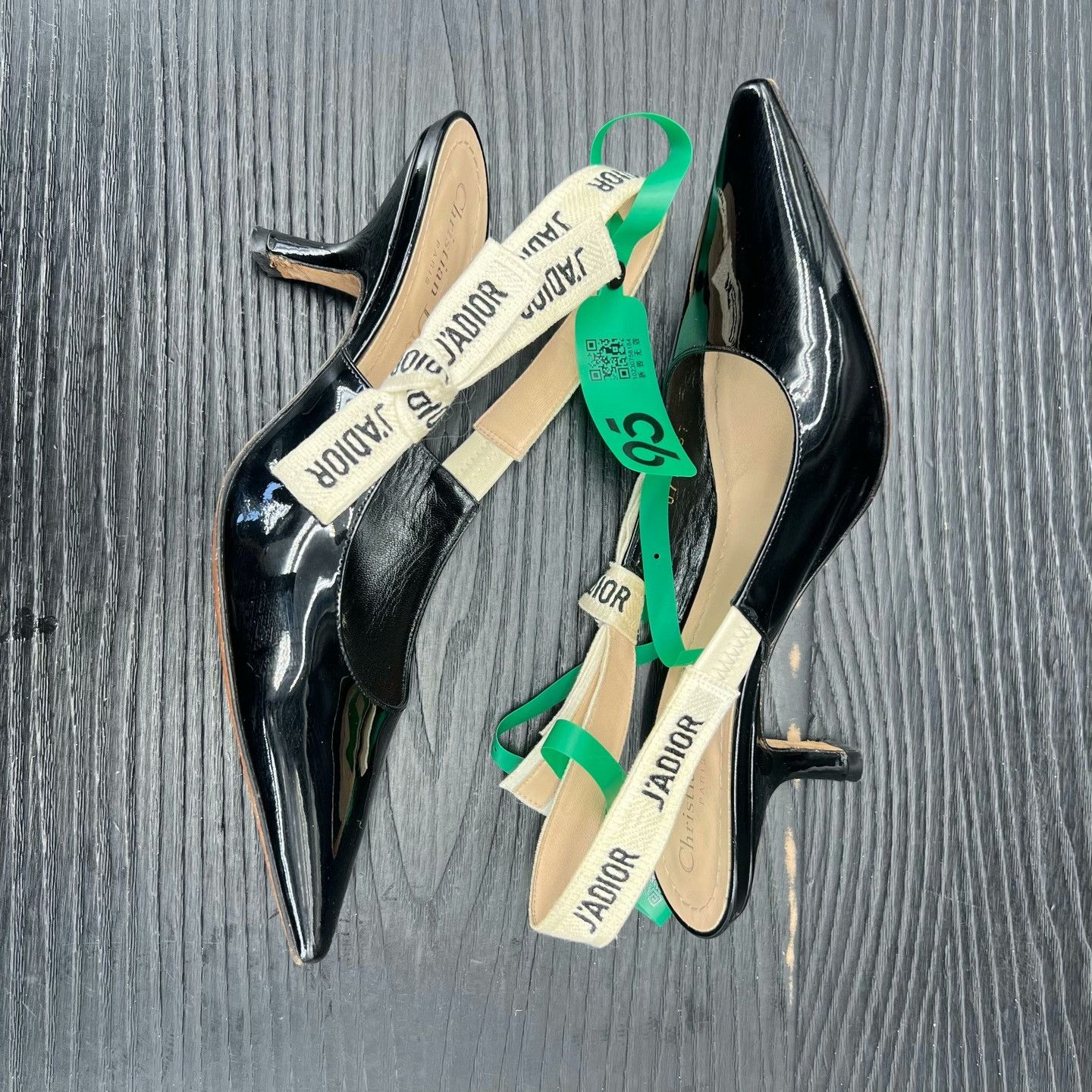 Dior Dior Patent Sandals 37 Women Size US 6.5 / IT 36.5 - 3 Thumbnail