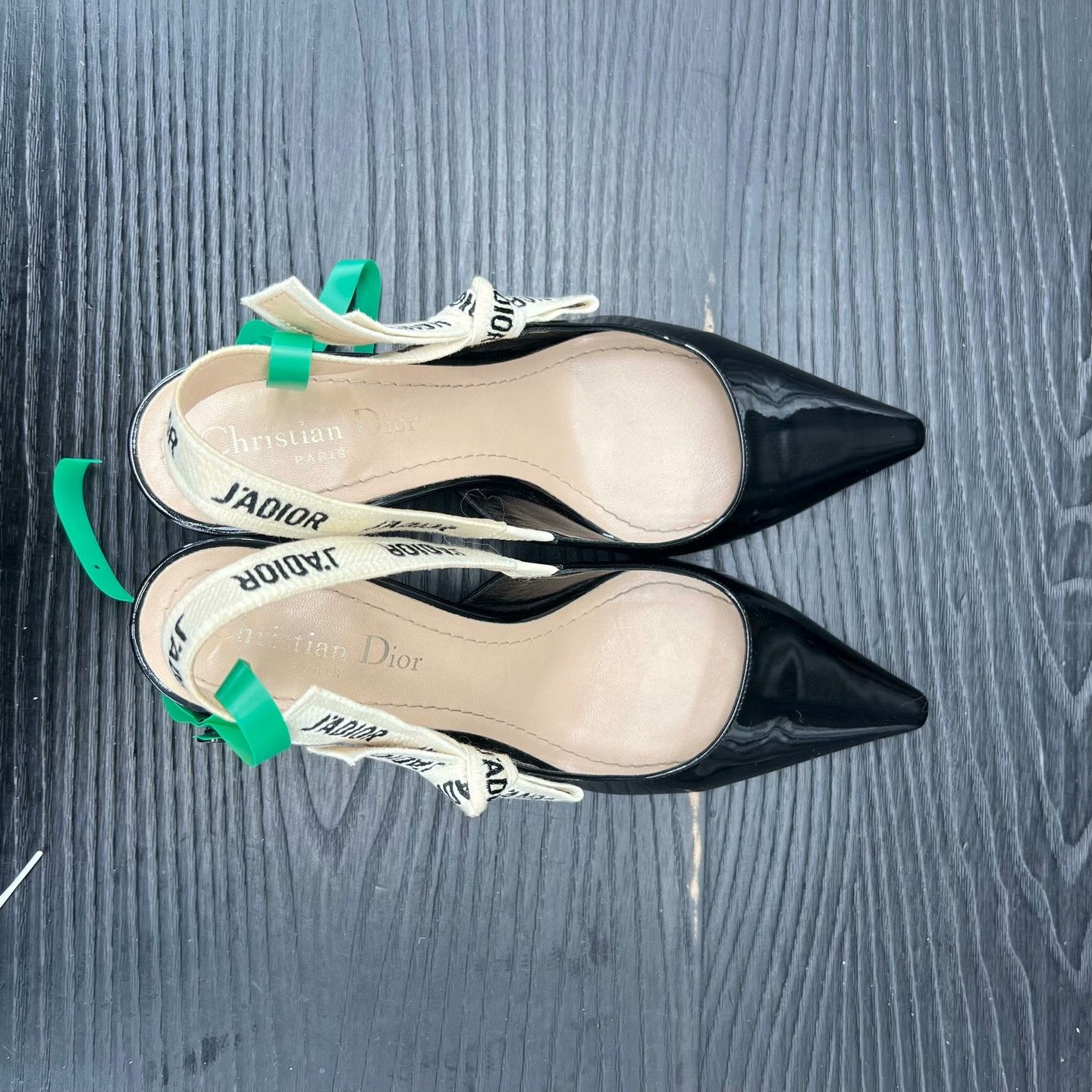 Dior Dior Patent Sandals 37 Women Size US 6.5 / IT 36.5 - 6 Thumbnail