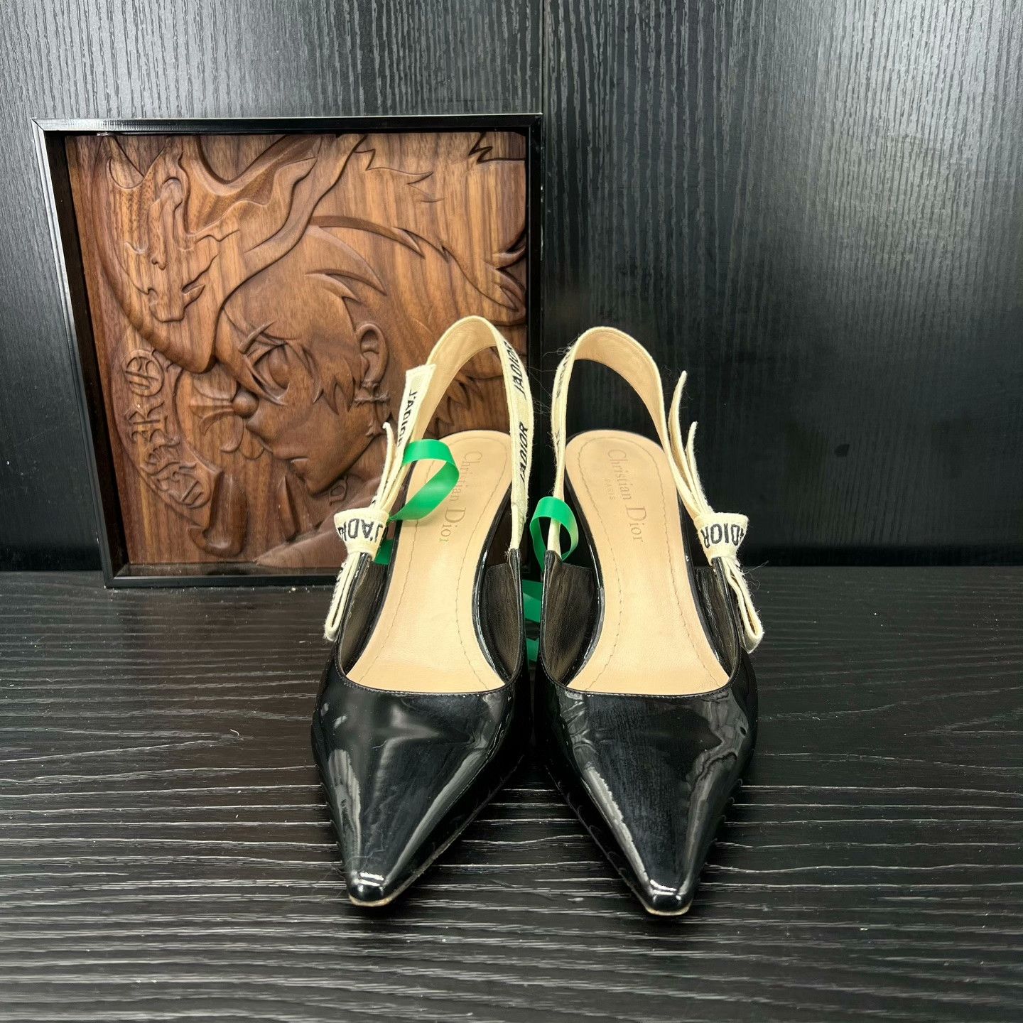Dior Dior Patent Sandals 37 Women Size US 6.5 / IT 36.5 - 4 Thumbnail