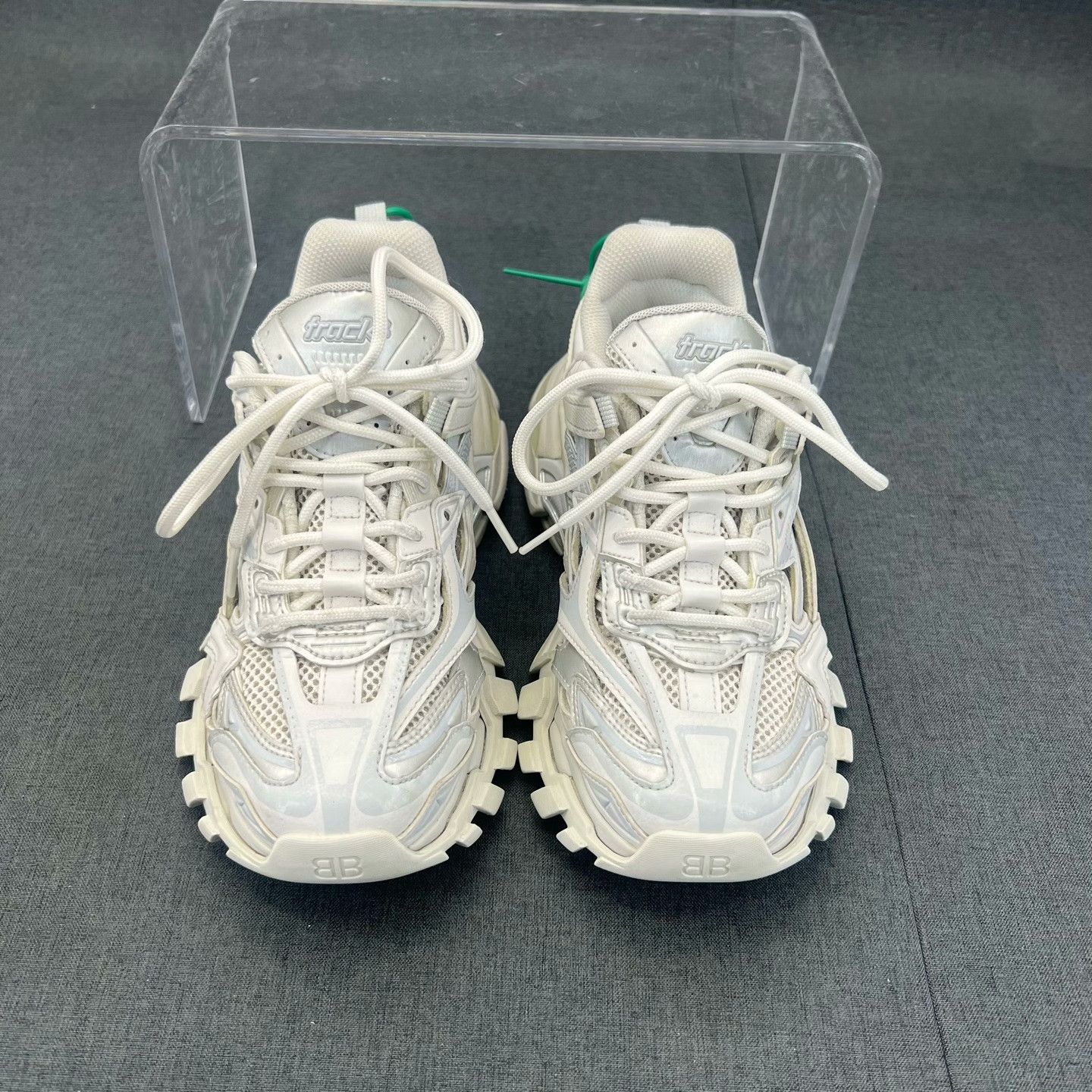 Balenciaga Balenciaga White Lowtop Sneakers 37 Women Size US 6.5 / IT 36.5 - 5 Thumbnail