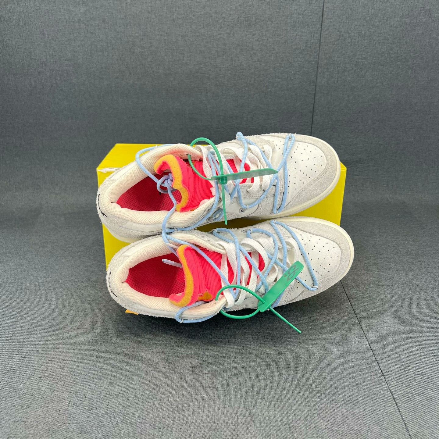 Off-White Off-White DUNK White Lowtop Sneakers 38 Men Size US 6 / EU 39 - 3 Thumbnail