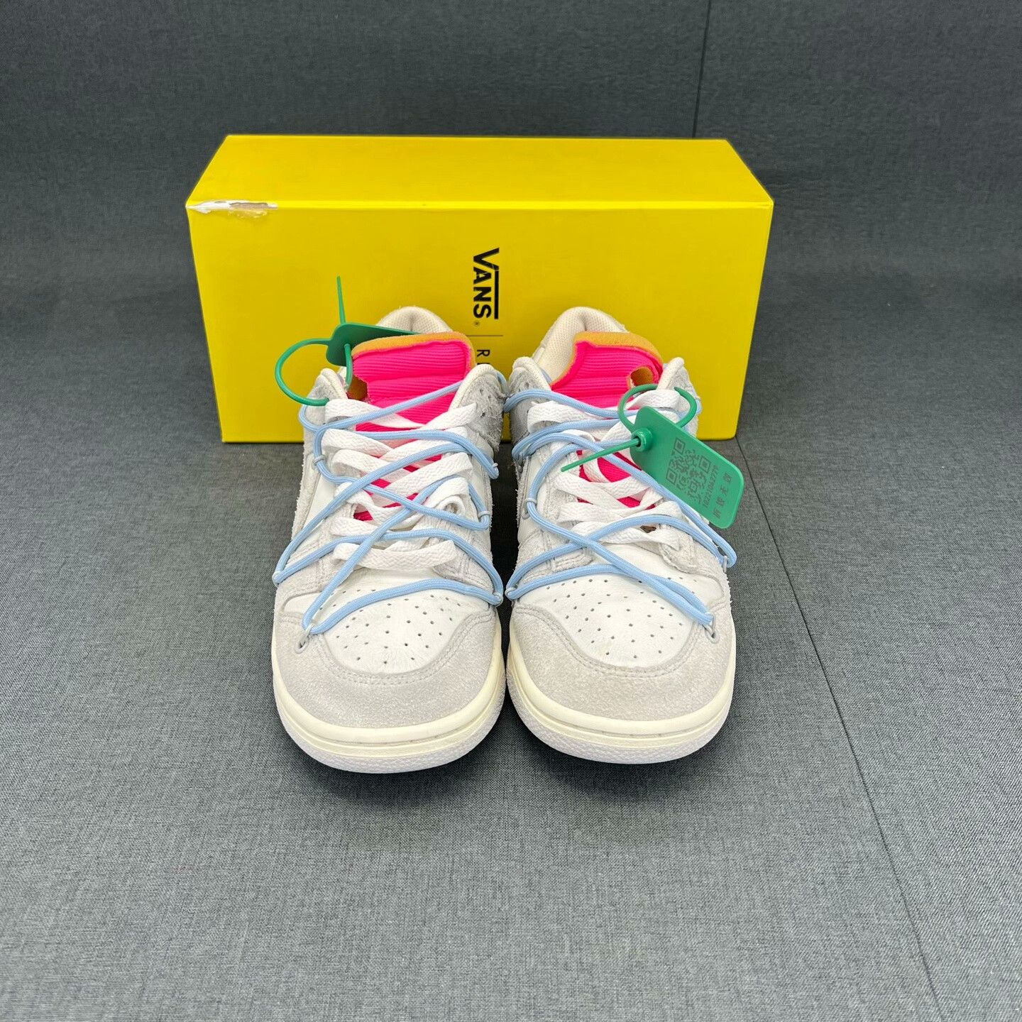 Off-White Off-White DUNK White Lowtop Sneakers 38 Men Size US 6 / EU 39 - 6 Thumbnail