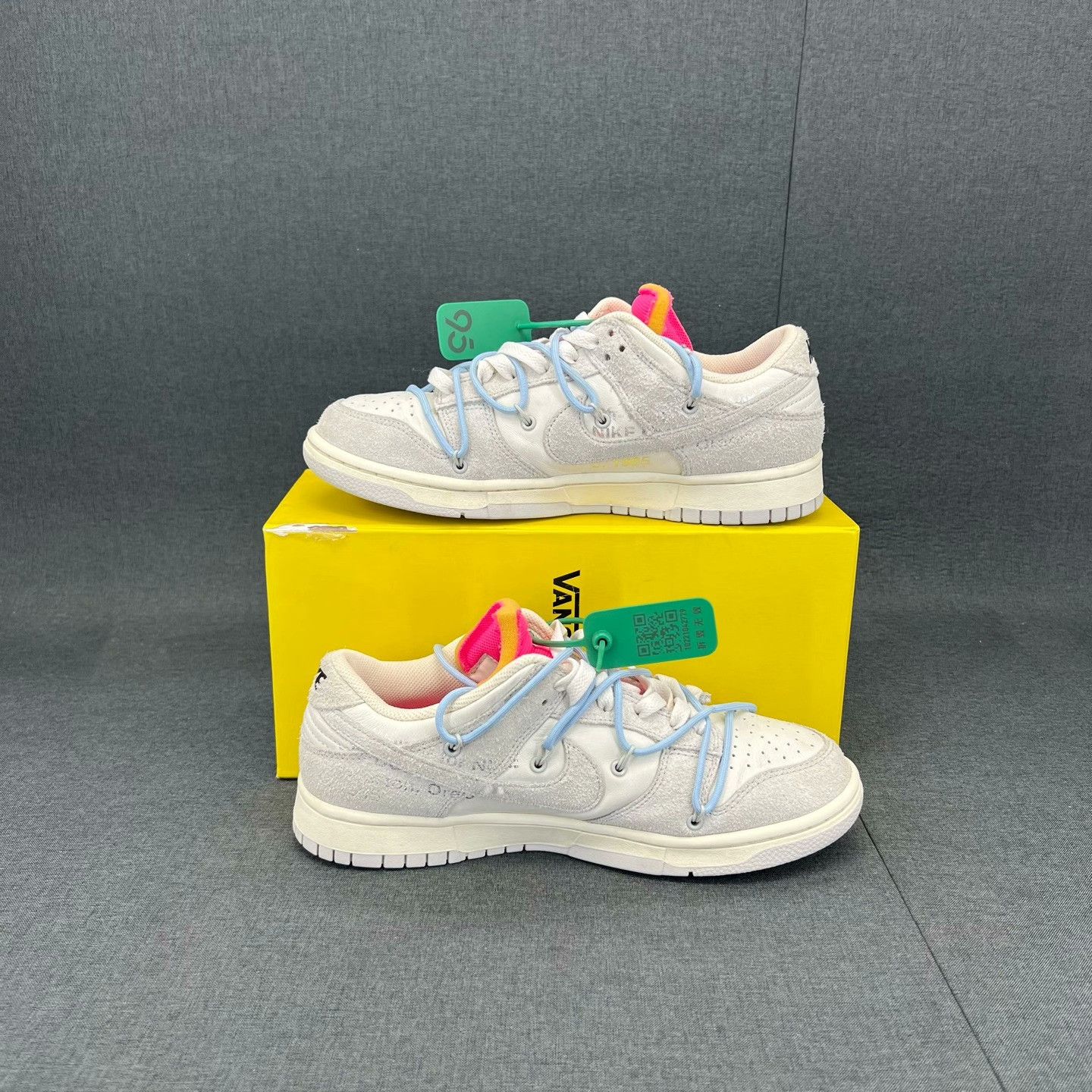 Off-White Off-White DUNK White Lowtop Sneakers 38 Men Size US 6 / EU 39 - 5 Thumbnail