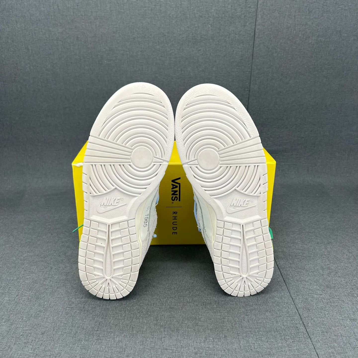 Off-White Off-White DUNK White Lowtop Sneakers 38 Men Size US 6 / EU 39 - 8 Thumbnail