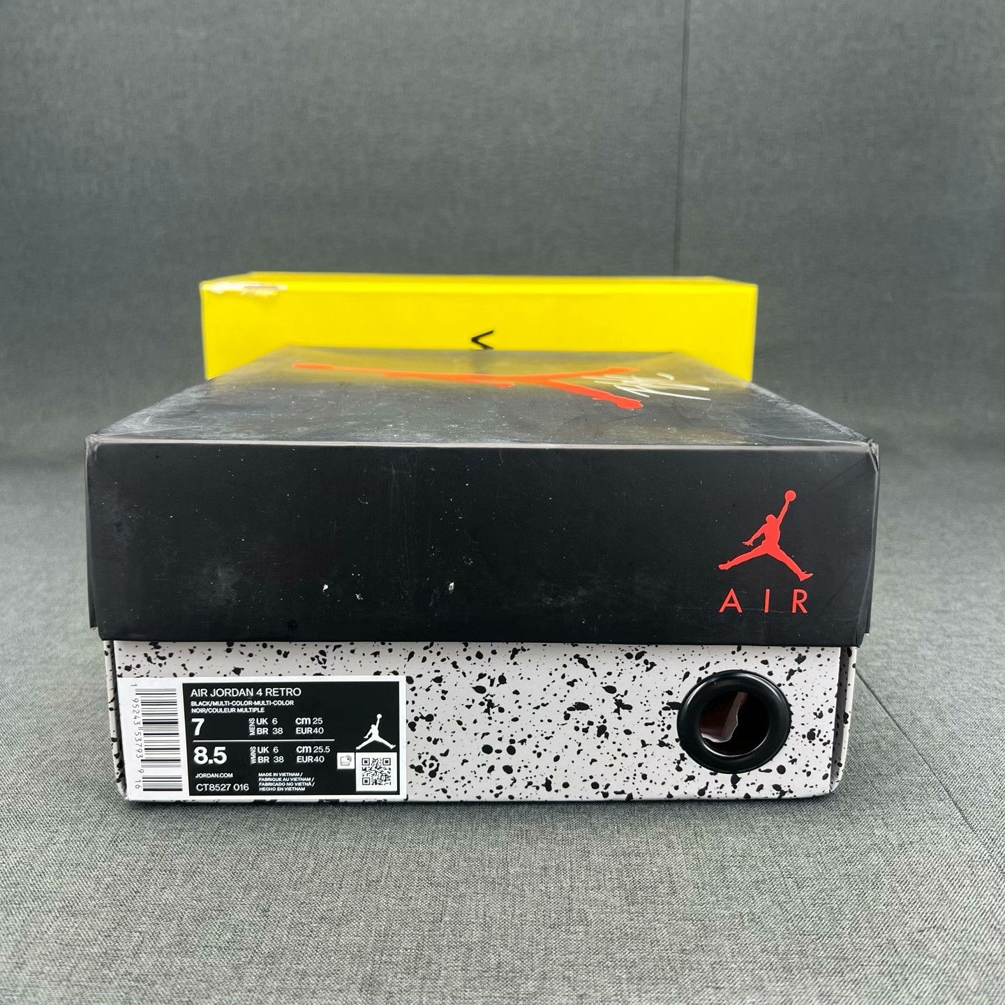 Nike Nike AJ4 Black Lowtop Sneakers 40 Men Size US 7.5 / EU 40-41 - 9 Thumbnail