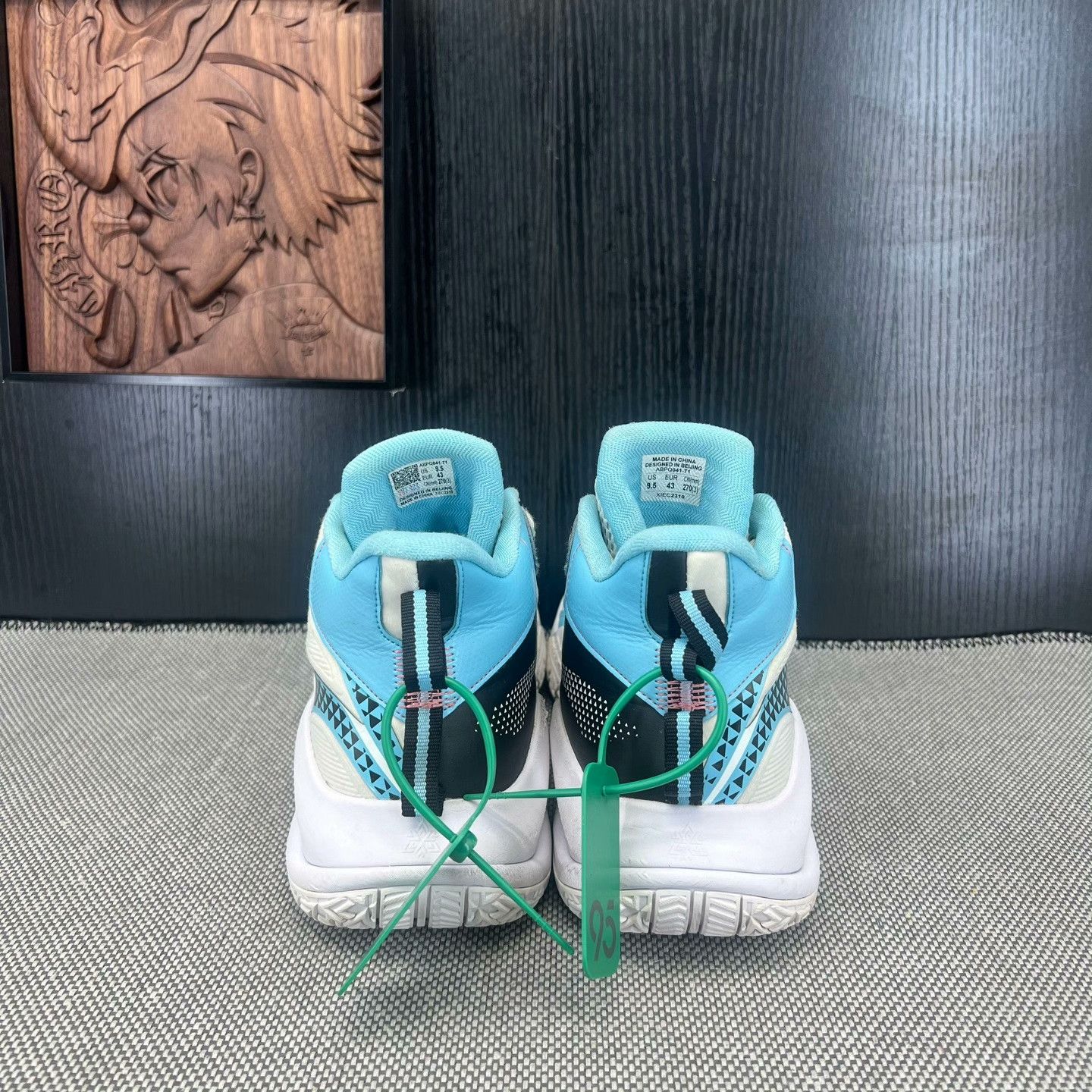 Li-Ning Li-Ning Blue Lowtop Sneakers 43 Men Size US 10 / EU 43 - 5 Thumbnail