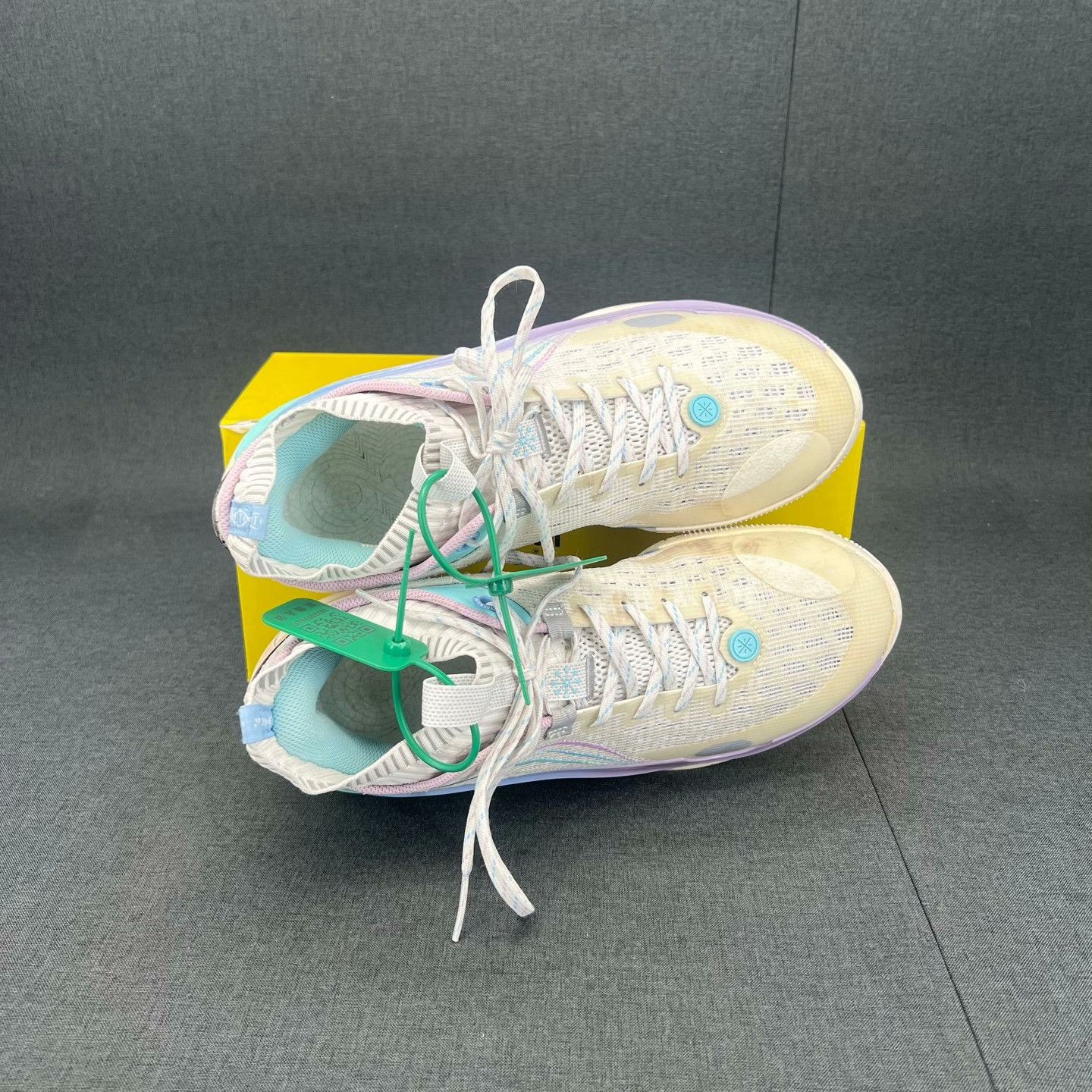 Li-Ning Li-Ning Blue Lowtop Sneakers 42 Men Size US 9 / EU 42 - 5 Thumbnail