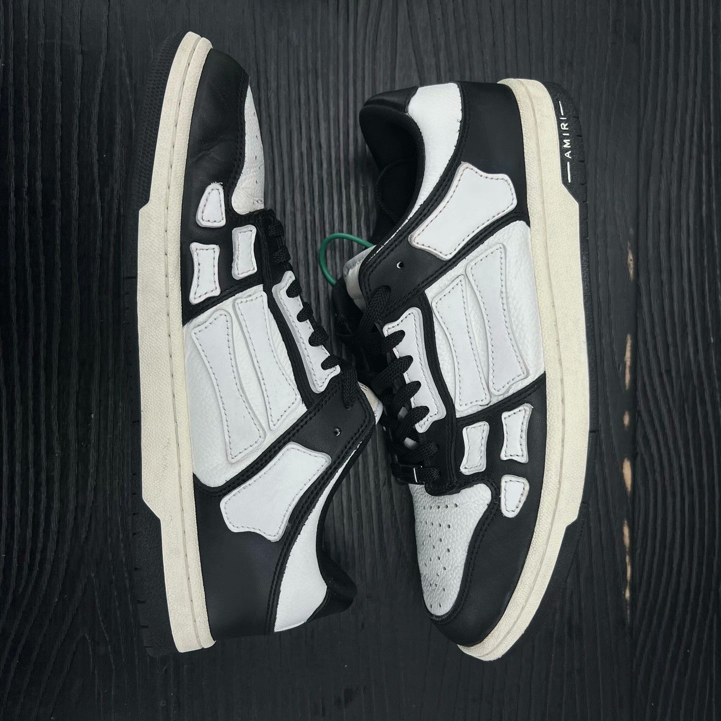 Amiri Amiri Black Lowtop Sneakers 43 Men Size US 10 / EU 43 - 2 Thumbnail