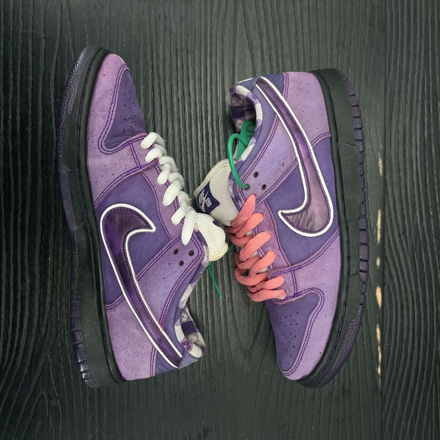 Nike Nike DUNK Purple Lowtop Sneakers 39 Men Size US 6.5 / EU 39-40 - 3 Thumbnail