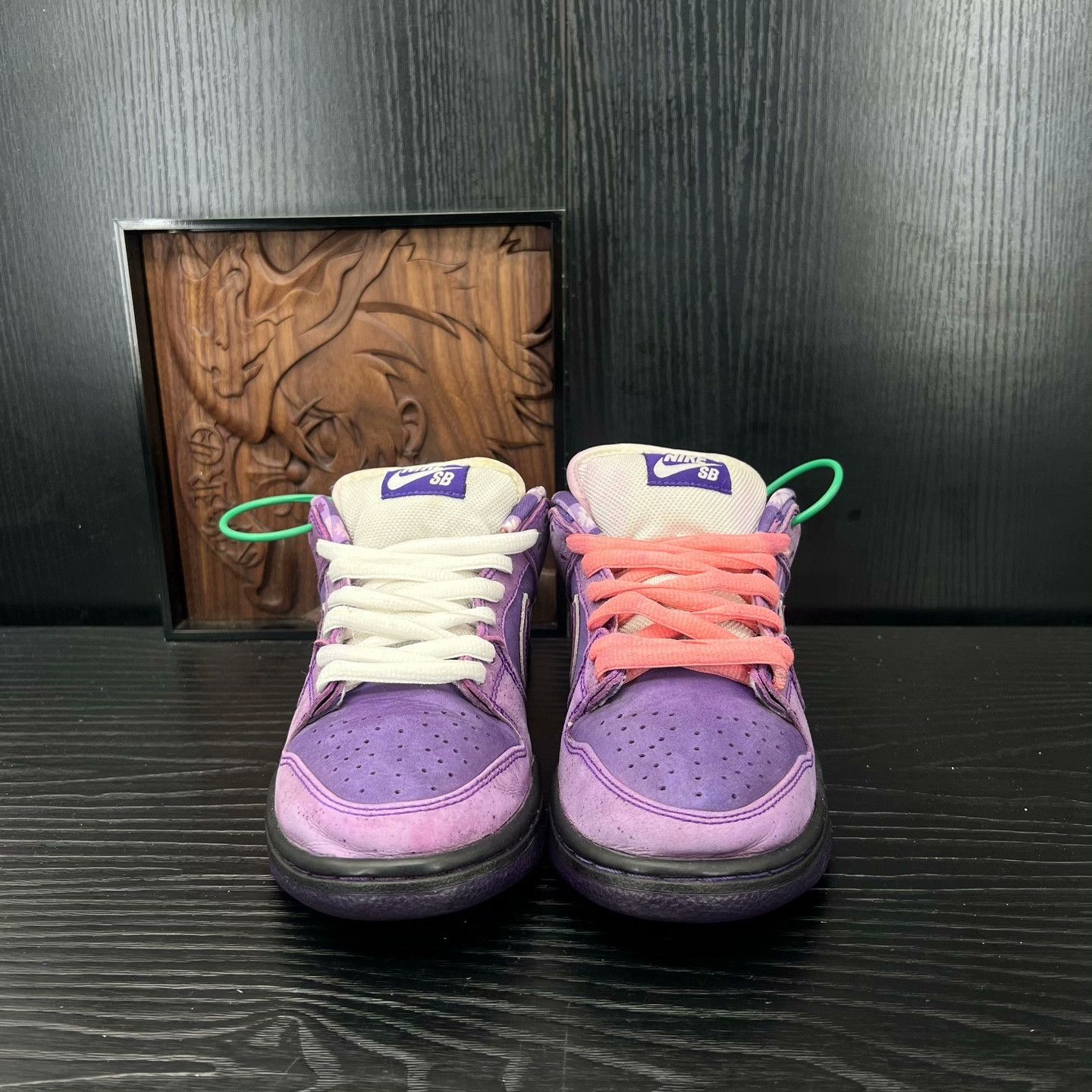 Nike Nike DUNK Purple Lowtop Sneakers 39 Men Size US 6.5 / EU 39-40 - 4 Thumbnail