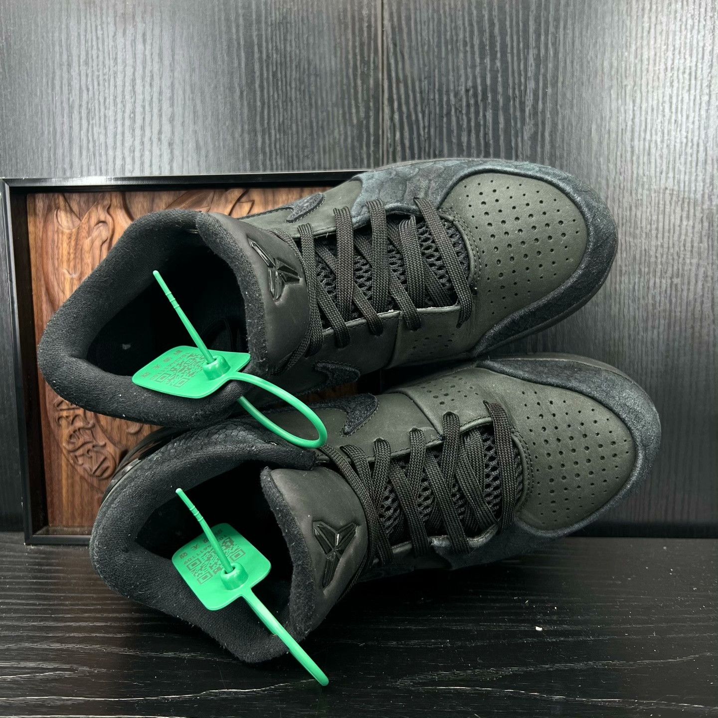 Nike Nike Black Lowtop Sneakers 40 Men Size US 7.5 / EU 40-41 - 8 Thumbnail