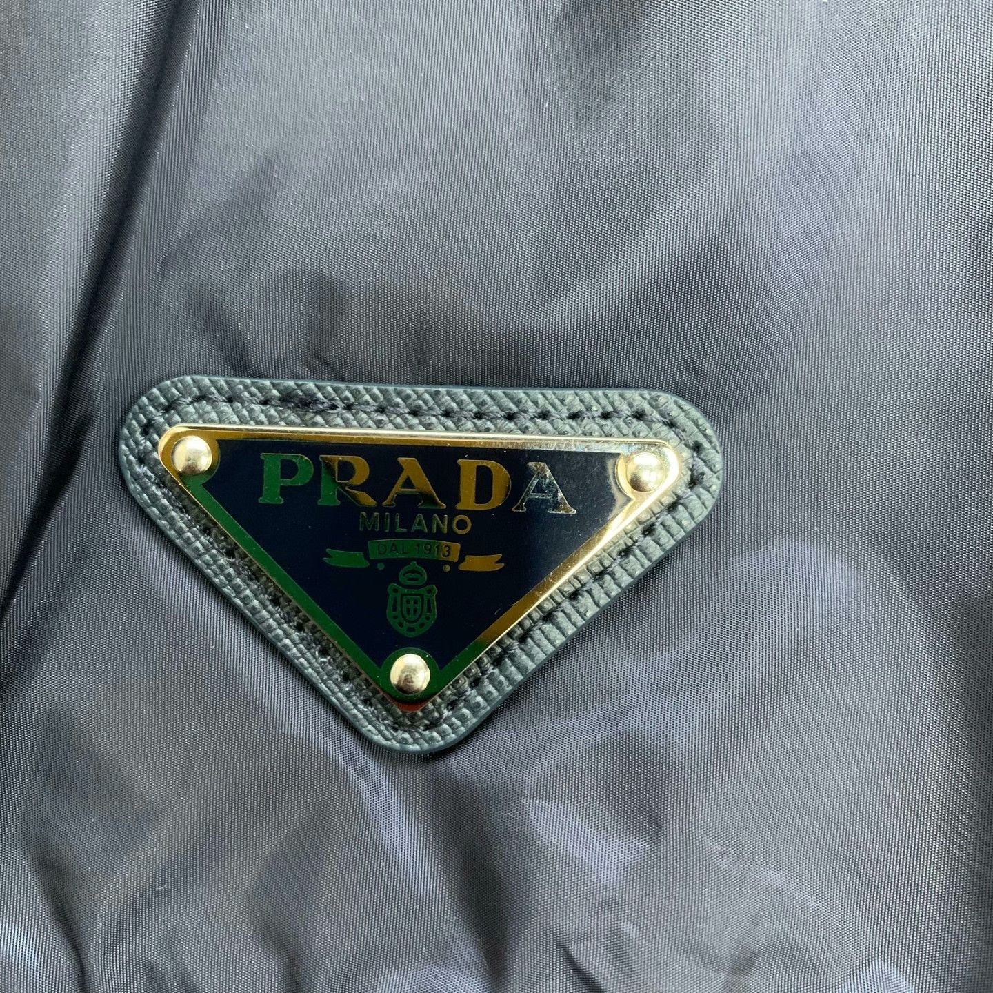 Prada Prada Nylon Blue Light Jacket 25 Men Size US XS / EU 42 / 0 - 6 Thumbnail