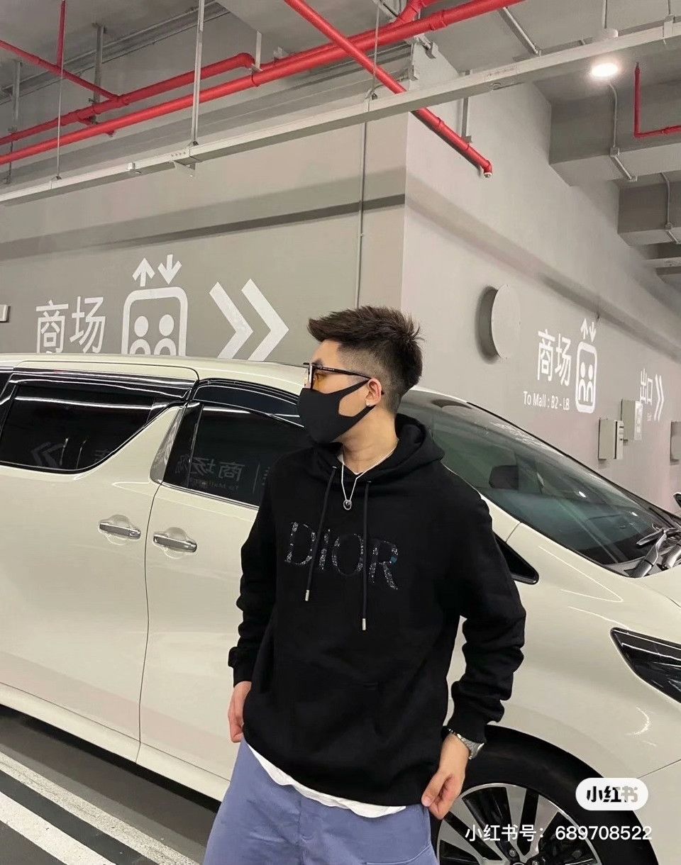 Dior Dior Black Hoodie M Men Size US M / EU 48-50 / 2 - 8 Thumbnail