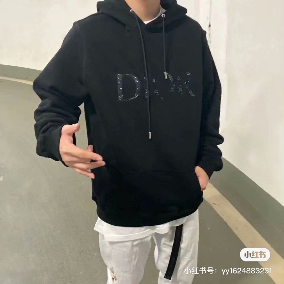 Dior Dior Black Hoodie M Men Size US M / EU 48-50 / 2 - 9 Thumbnail