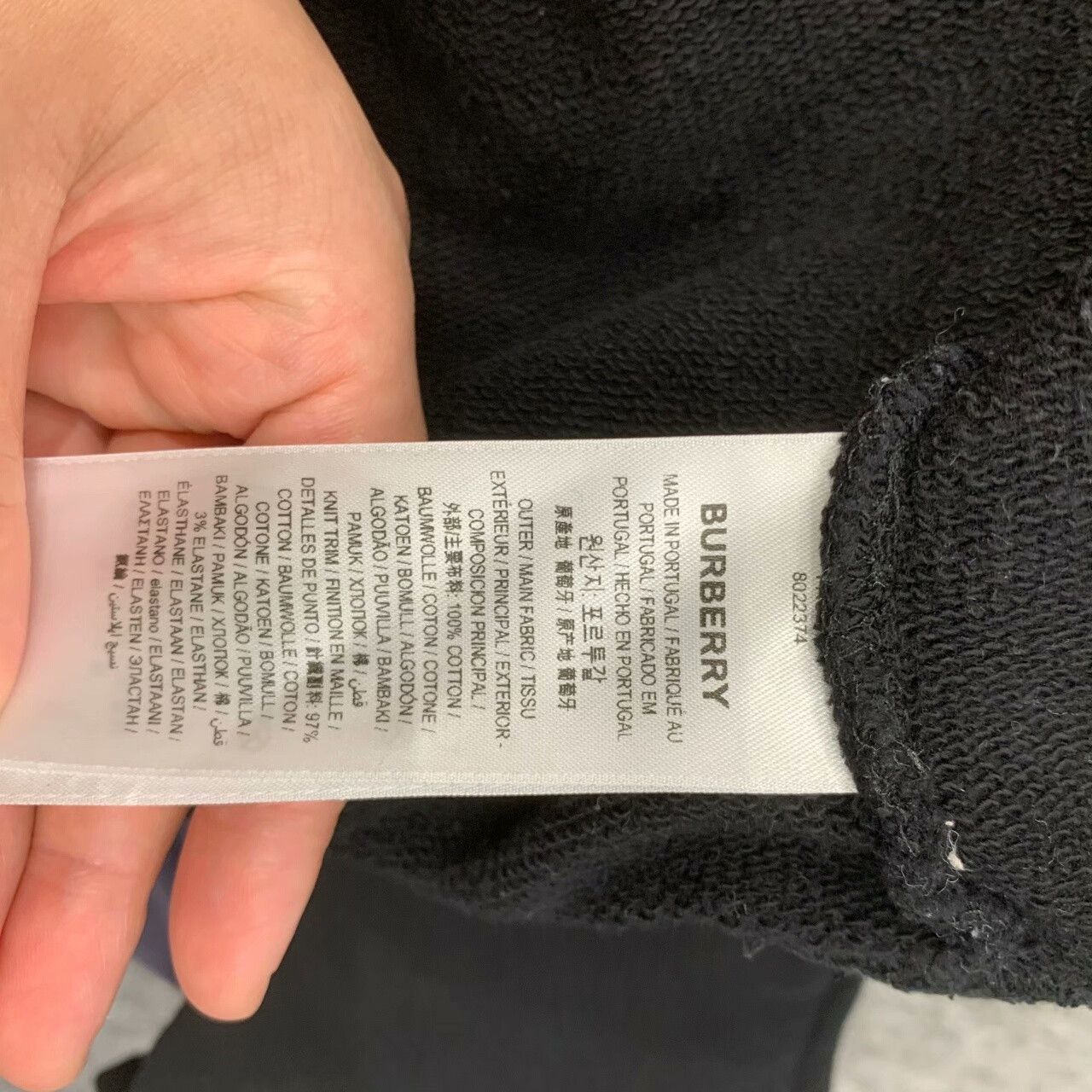 Burberry Burberry Black Hoodie S Men Size US S / EU 44-46 / 1 - 5 Thumbnail