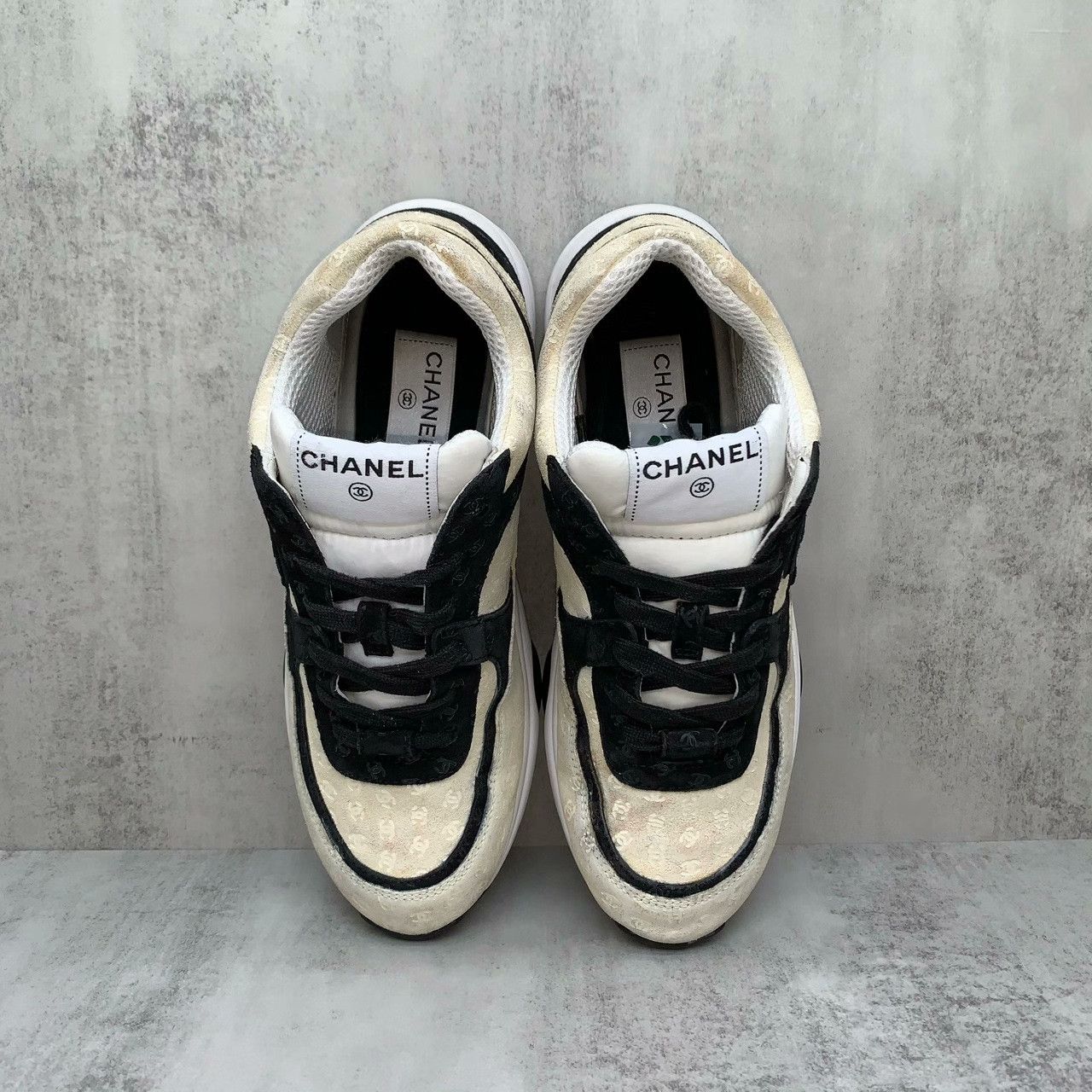 Chanel Chanel Lowtop Sneakers 38.5 Women Size US 8.5 / IT 38.5 - 6 Thumbnail