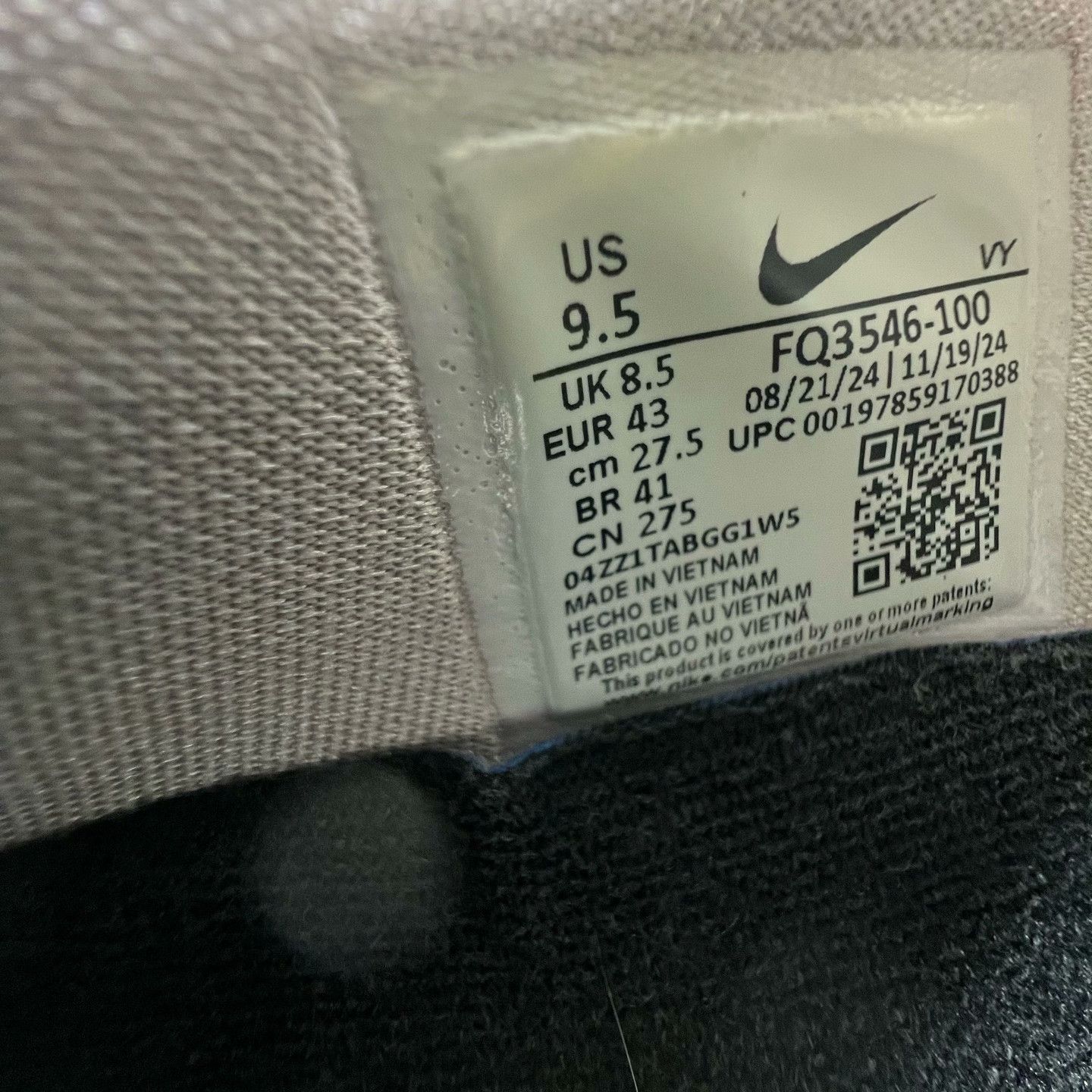Nike Nike White Lowtop Sneakers 43 Men Size US 10 / EU 43 - 8 Thumbnail