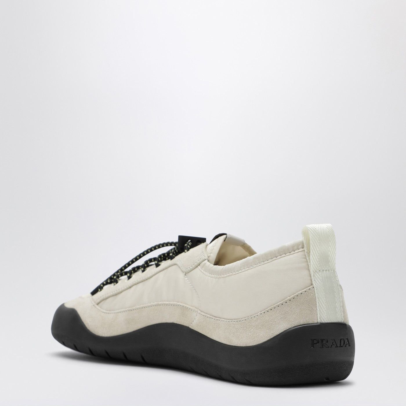 Prada Prada Speedrock Sneakers In Ivory Re-Nylon And Suede Size US 8 / EU 41 - 2 Thumbnail