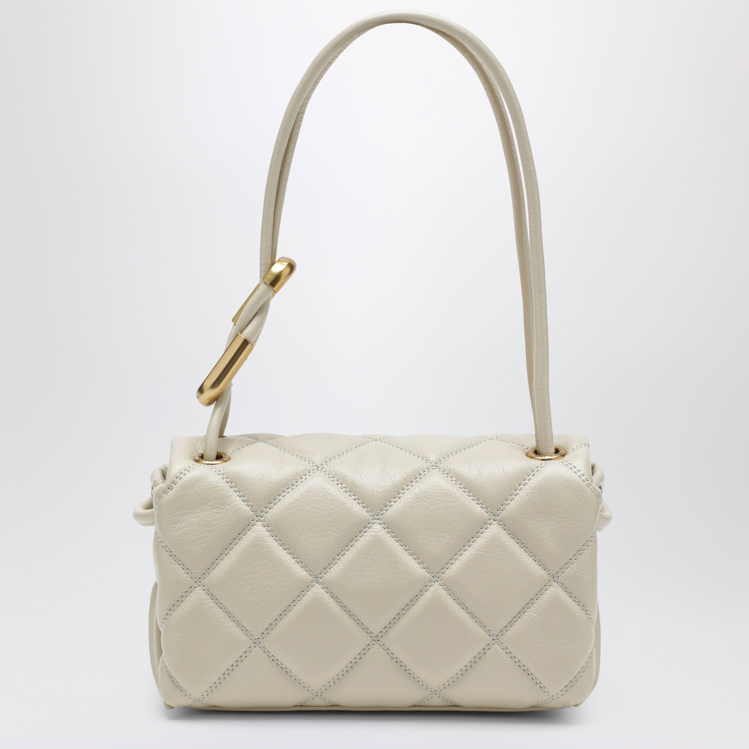 Marc Jacobs Marc Jacobs White Quilted Mini Dual Bag Size ONE SIZE - 2 Thumbnail