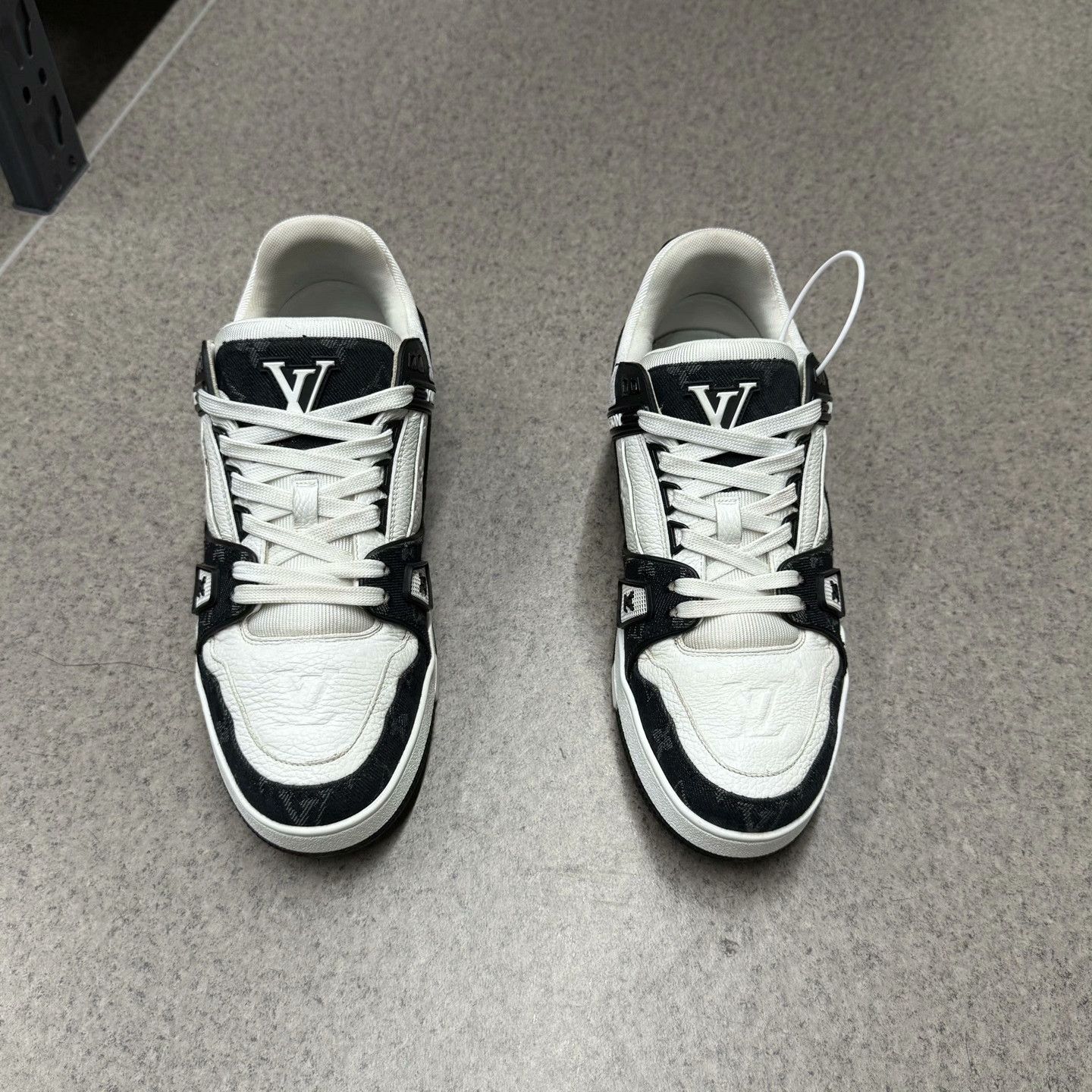 Louis Vuitton Louis Vuitton Training Denim Black Lowtop Sneakers 41 Men Size US 8.5 / EU 41-42 - 5 Thumbnail