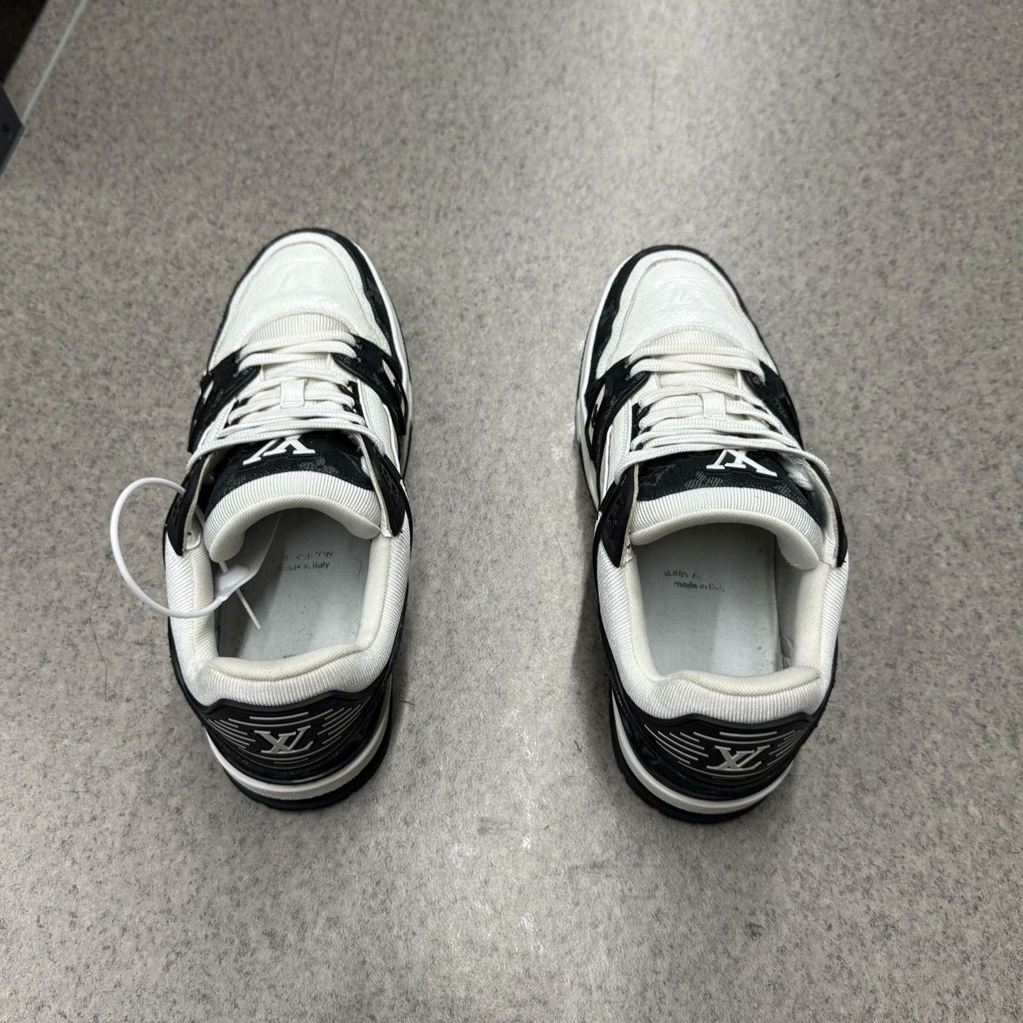 Louis Vuitton Louis Vuitton Training Denim Black Lowtop Sneakers 41 Men Size US 8.5 / EU 41-42 - 8 Thumbnail