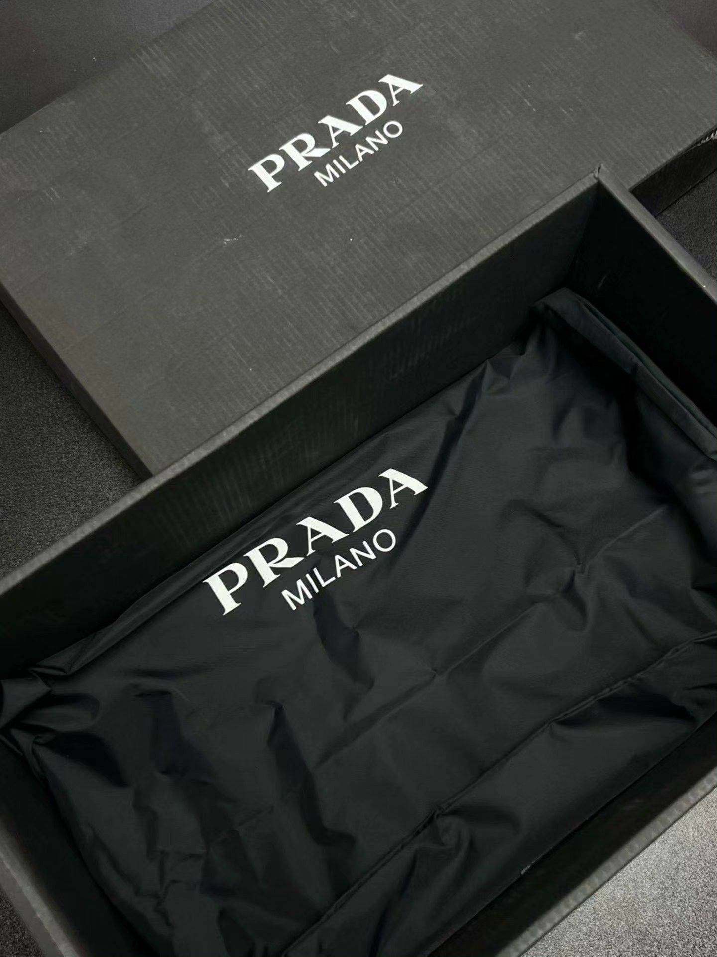 Prada Prada Down Black Lowtop Sneakers 41 Men Size US 8.5 / EU 41-42 - 9 Thumbnail