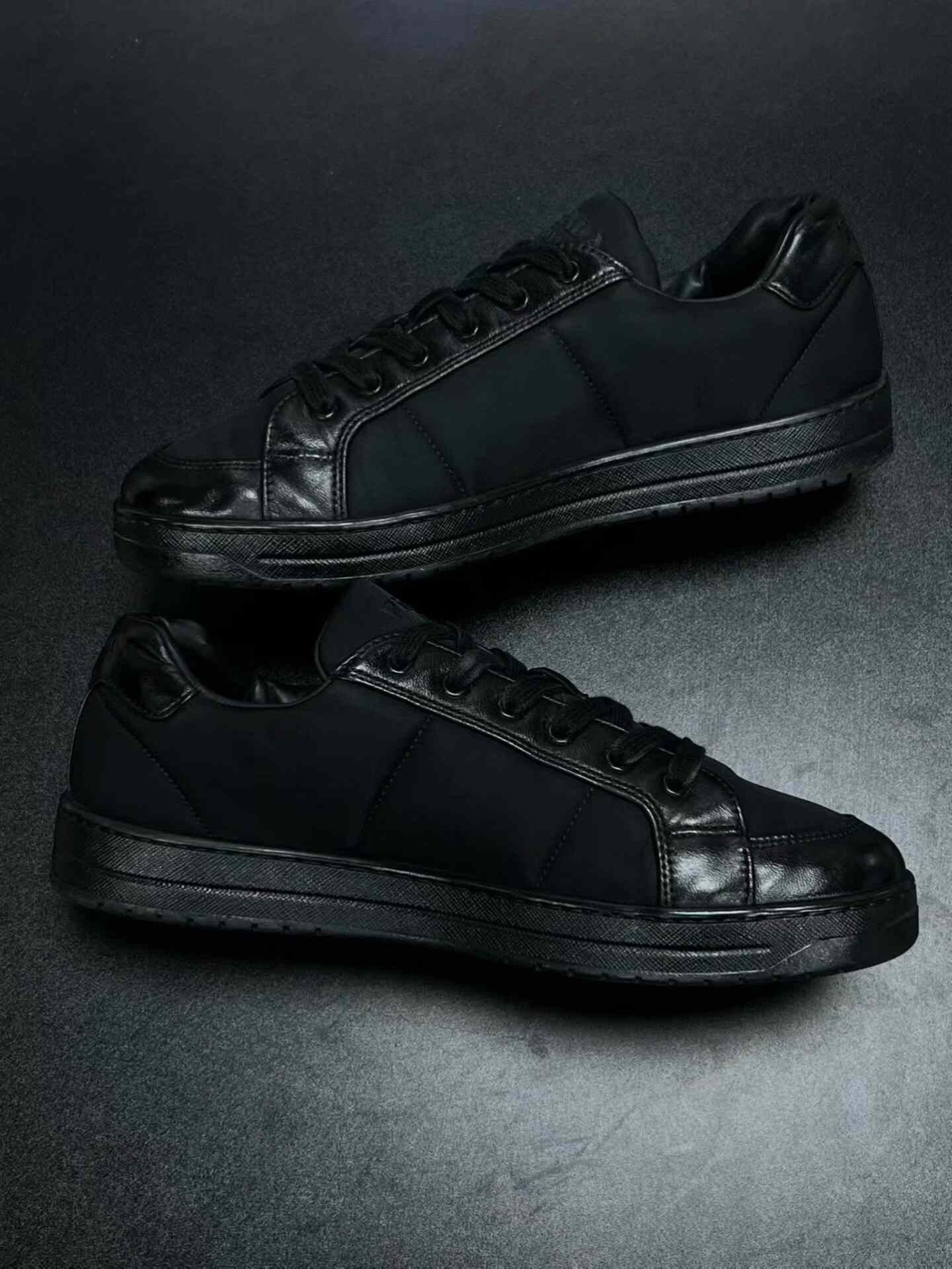 Prada Prada Down Black Lowtop Sneakers 41 Men Size US 8.5 / EU 41-42 - 5 Thumbnail