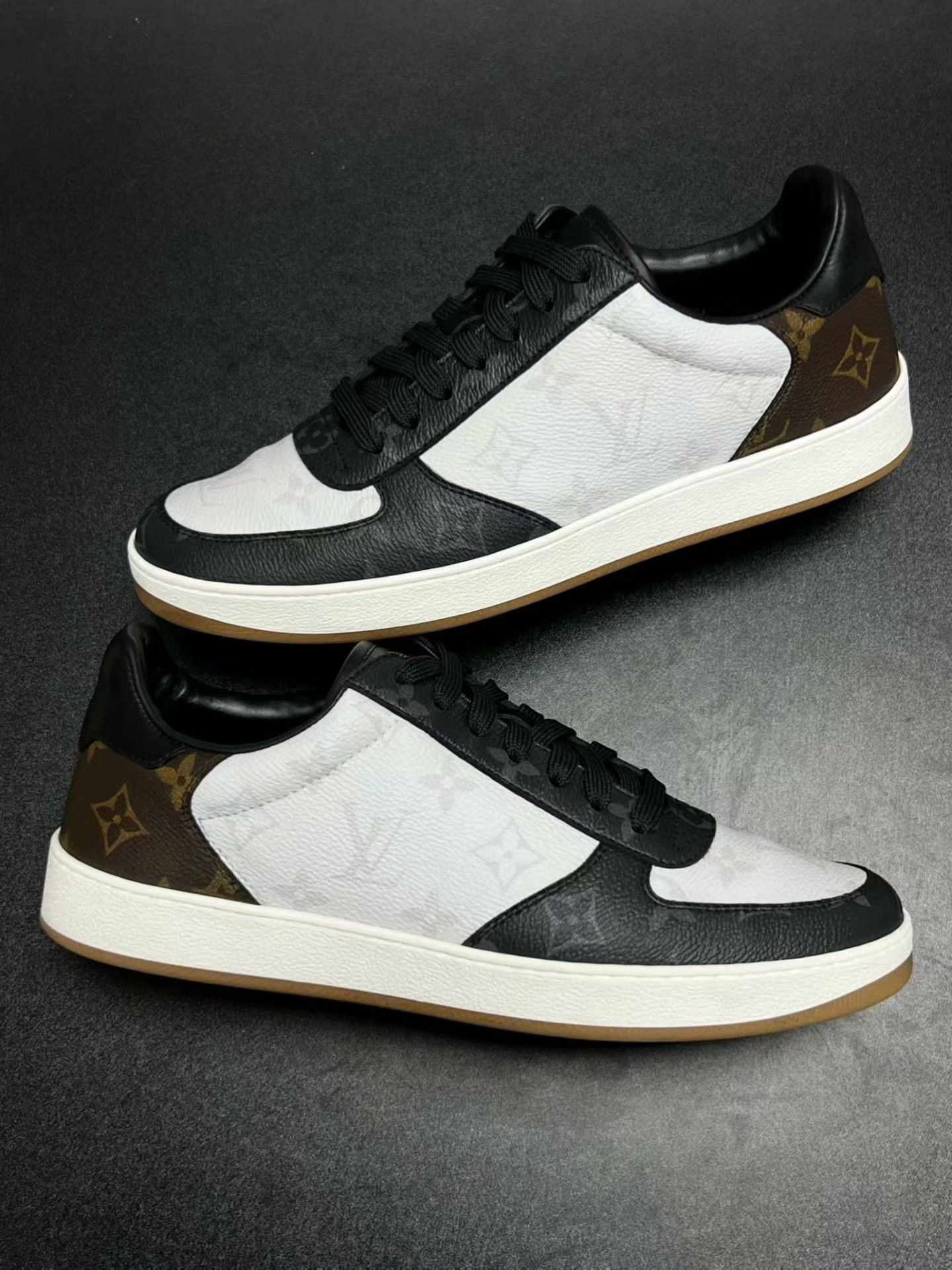Louis Vuitton Louis Vuitton Patchwork Lowtop Sneakers 40 Men Size US 7.5 / EU 40-41 - 5 Thumbnail