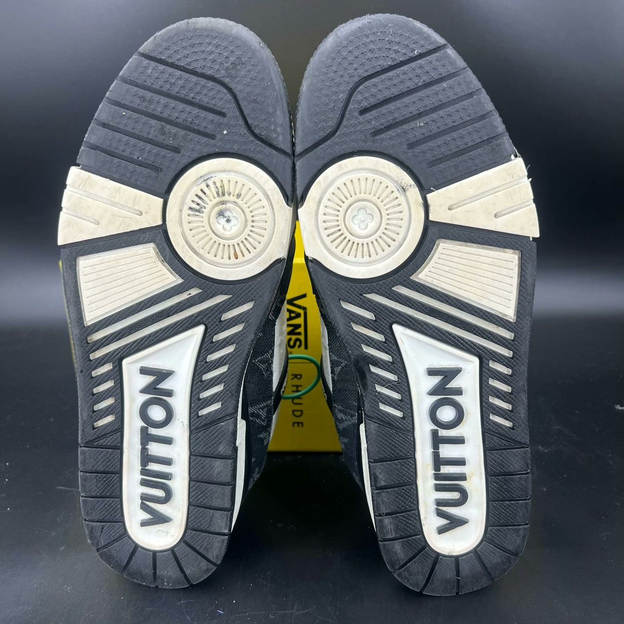 Louis Vuitton Louis Vuitton Training Denim Black Lowtop Sneakers 41.5 Men Size US 9 / EU 42 - 8 Thumbnail