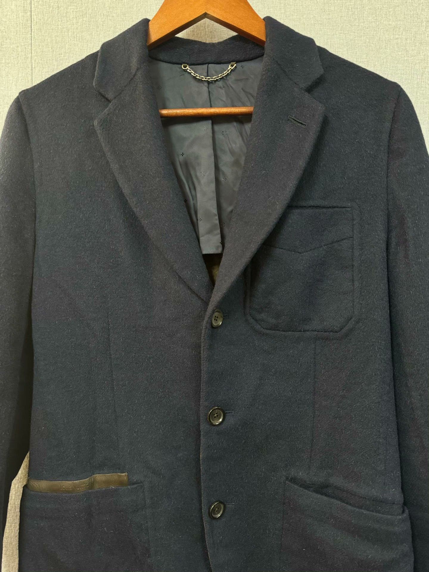 Louis Vuitton Louis Vuitton Formal Blue Light Jacket 35.5 Men Size US S / EU 44-46 / 1 - 2 Thumbnail