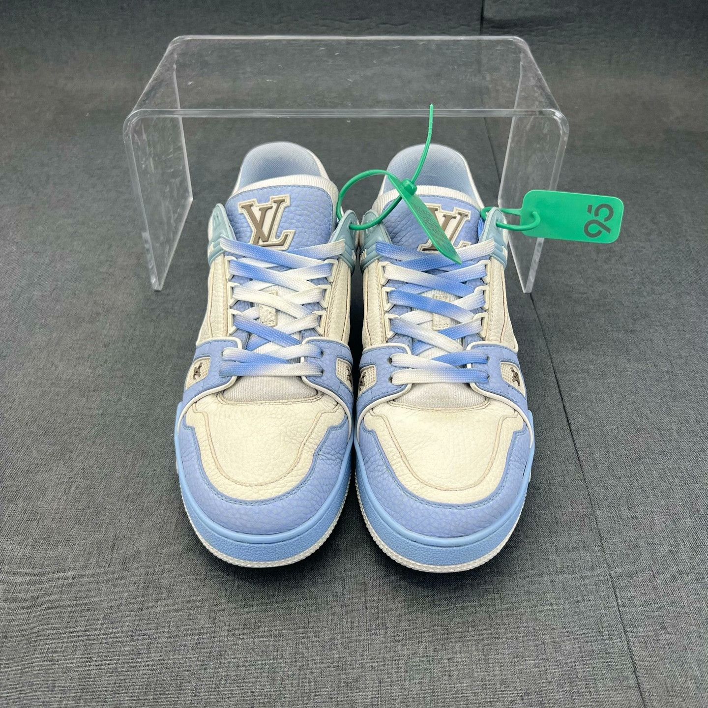 Louis Vuitton Louis Vuitton Training Blue Lowtop Sneakers 41 Men Size US 8.5 / EU 41-42 - 4 Thumbnail
