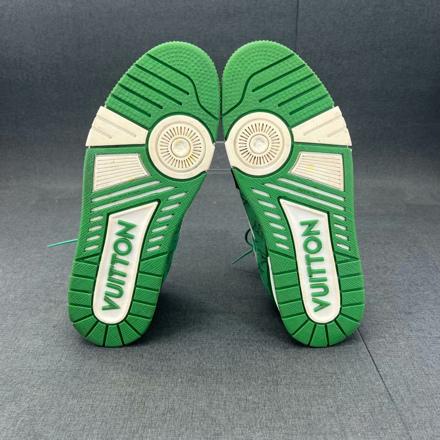 Louis Vuitton Louis Vuitton Training Denim Green Lowtop Sneakers 41 Men Size US 8.5 / EU 41-42 - 7 Thumbnail