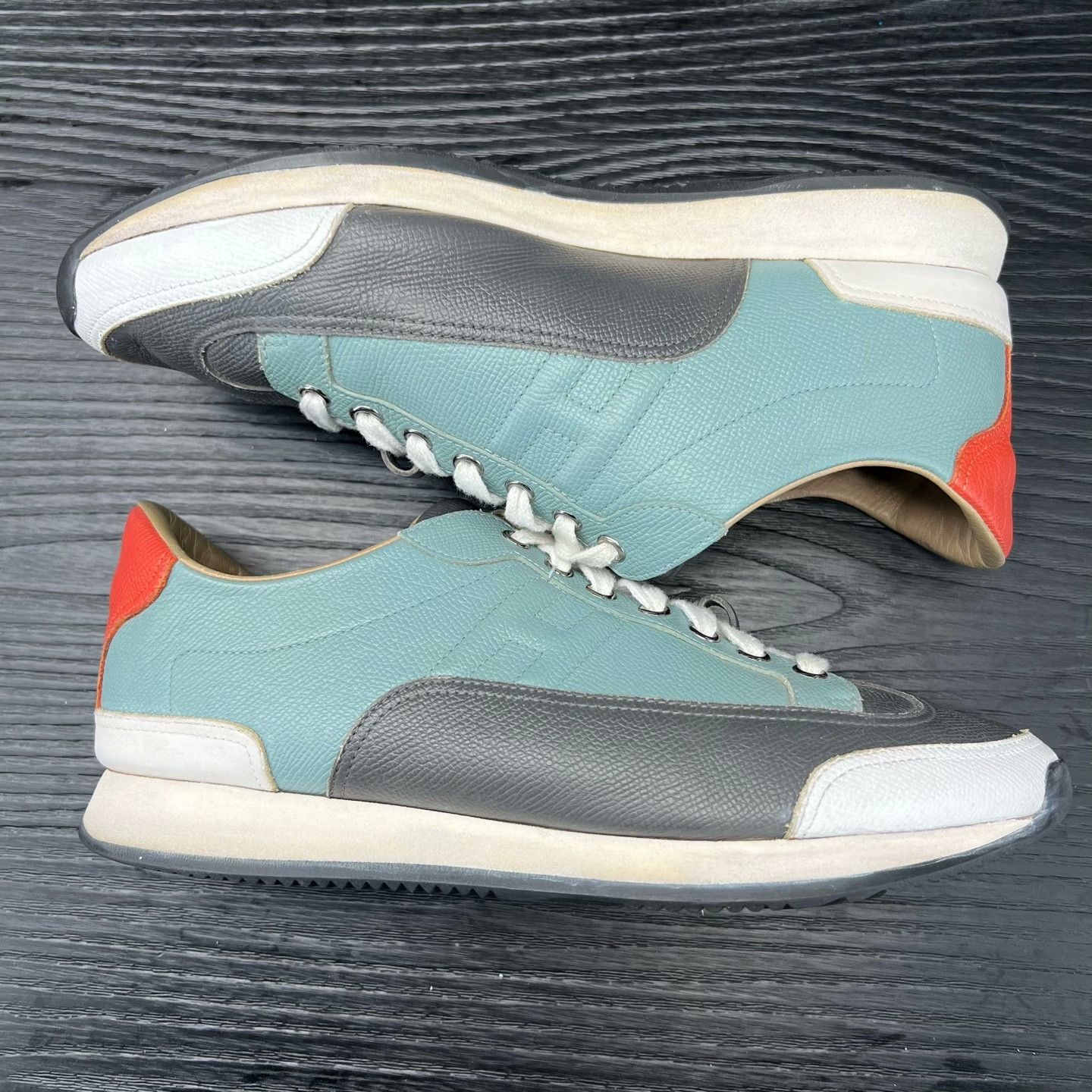 Hermes Hermes Casual White Lowtop Sneakers 41 Men Size US 8.5 / EU 41-42 - 3 Thumbnail