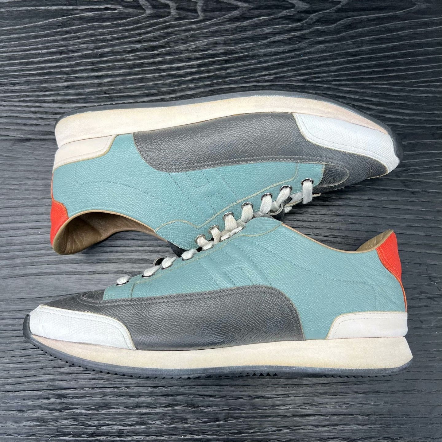 Hermes Hermes Casual White Lowtop Sneakers 41 Men Size US 8.5 / EU 41-42 - 4 Thumbnail