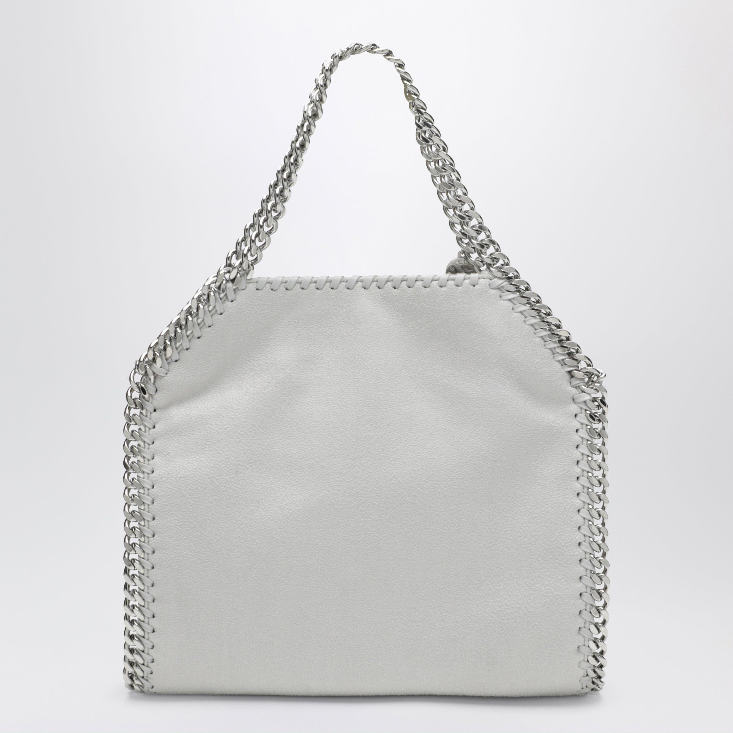 Stella McCartney Stella Mccartney Pearl Grey Falabella Mini Tote Bag Size ONE SIZE - 2 Thumbnail