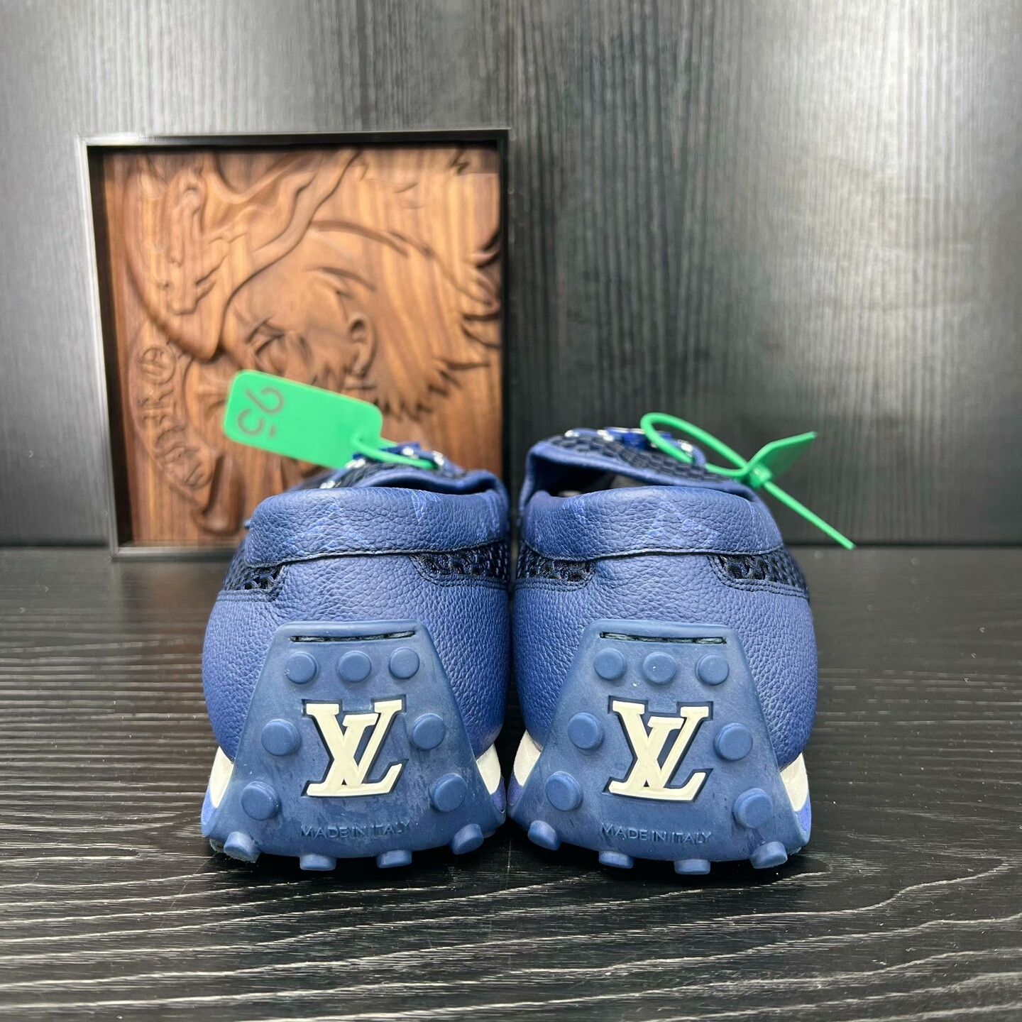 Louis Vuitton Louis Vuitton Mesh Blue Lowtop Sneakers 43 Men Size US 10 / EU 43 - 5 Thumbnail