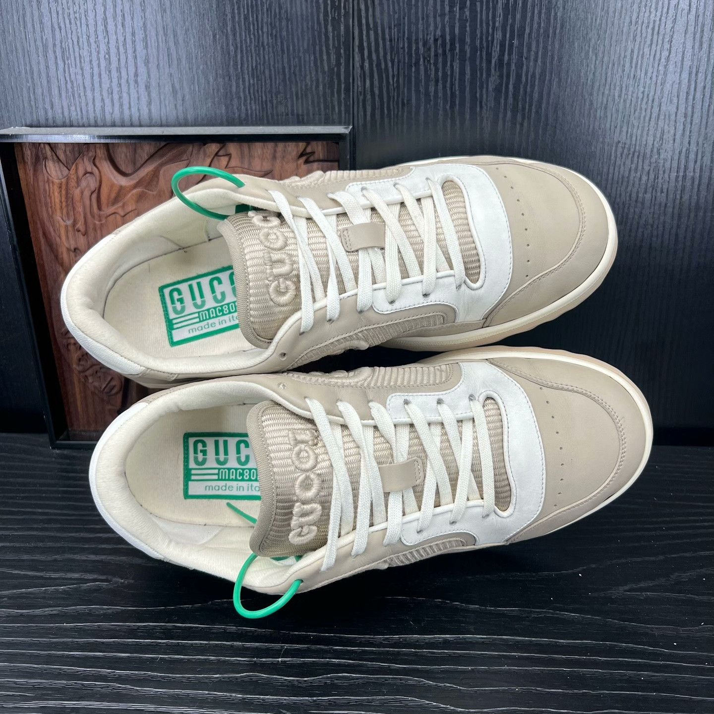 Gucci Gucci Beige Lowtop Sneakers 42 Men Size US 9 / EU 42 - 5 Thumbnail