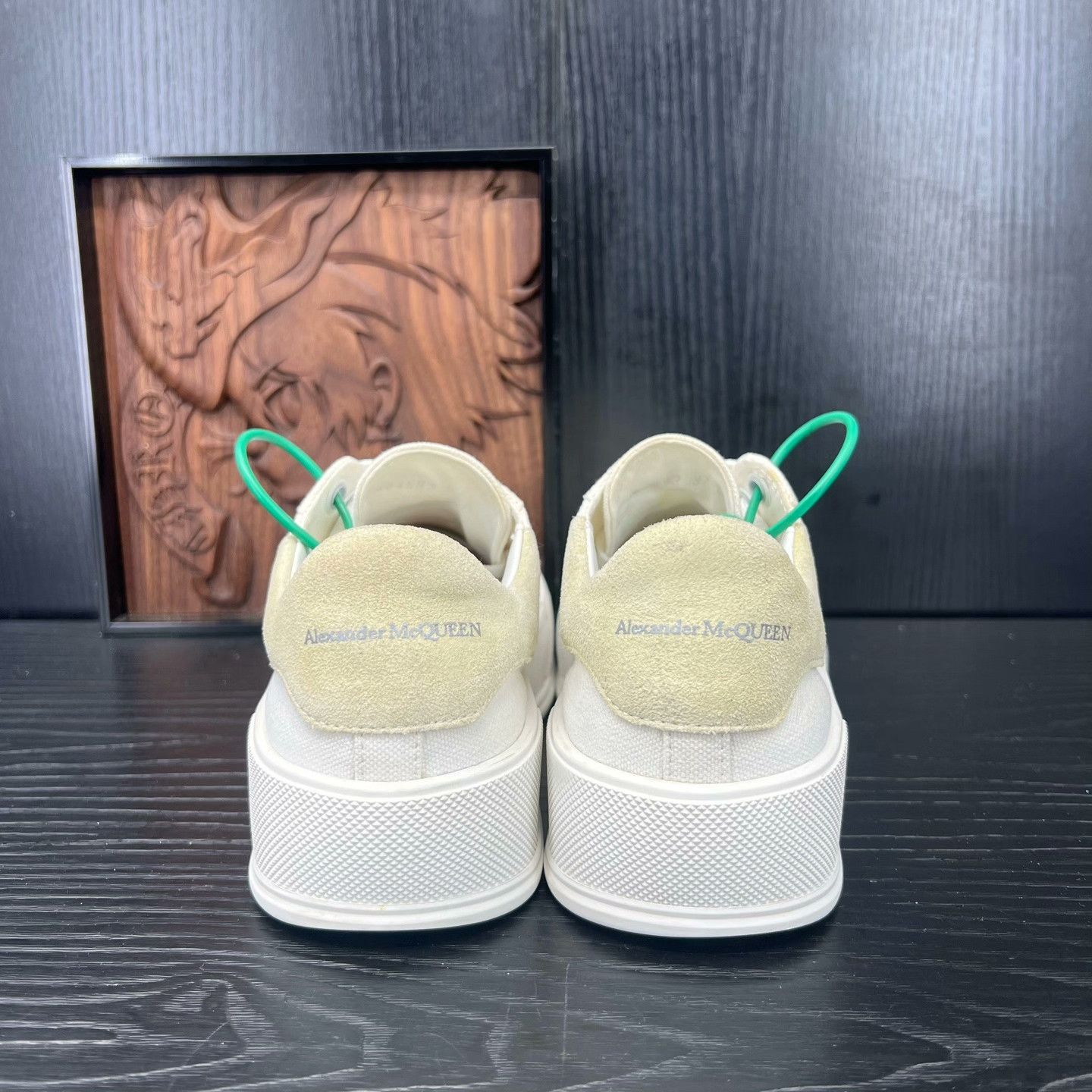 Alexander McQueen Alexander McQueen White Lowtop Sneakers 37 Women Size US 6.5 / IT 36.5 - 4 Thumbnail