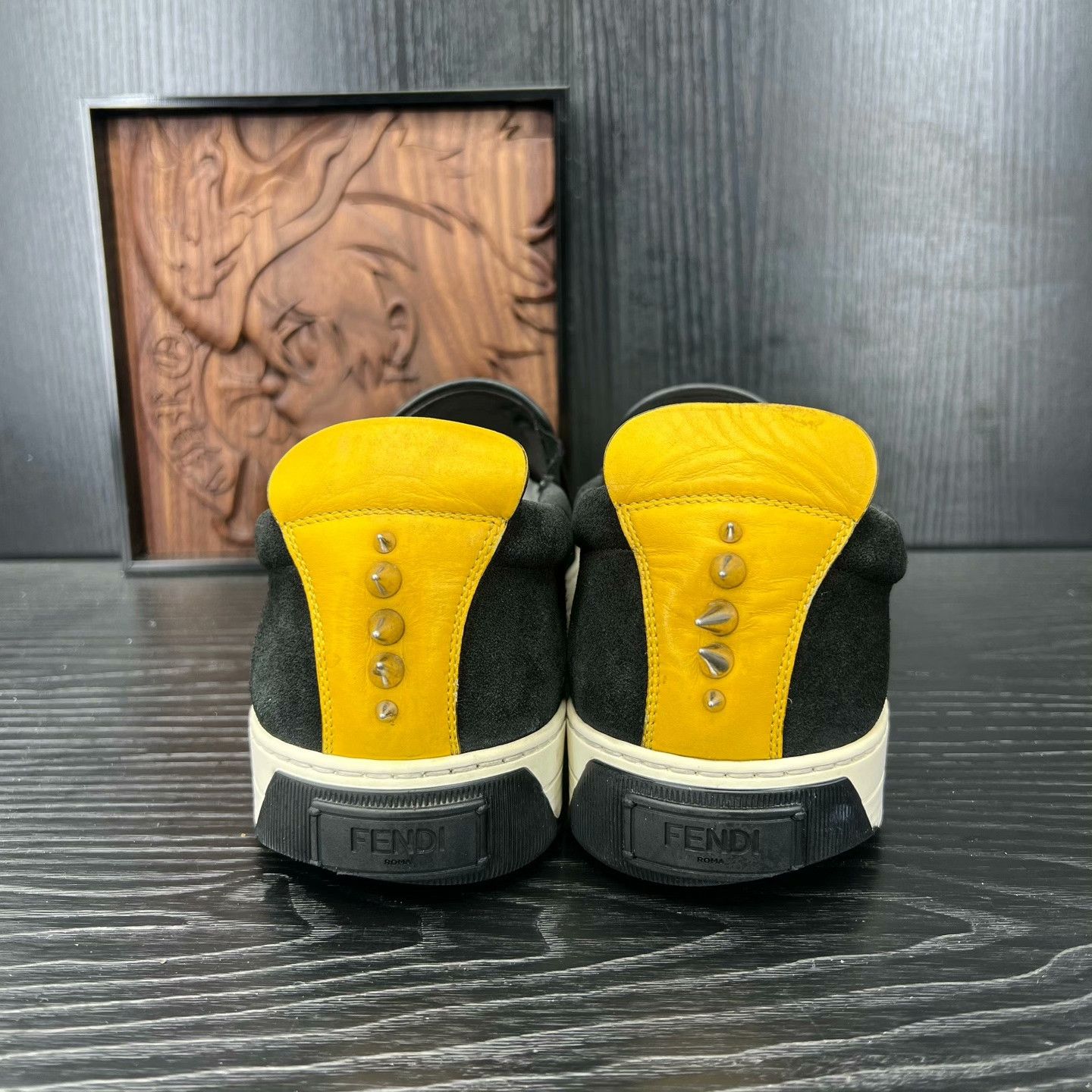 Fendi Fendi Yellow Lowtop Sneakers 42 Men Size US 9 / EU 42 - 5 Thumbnail