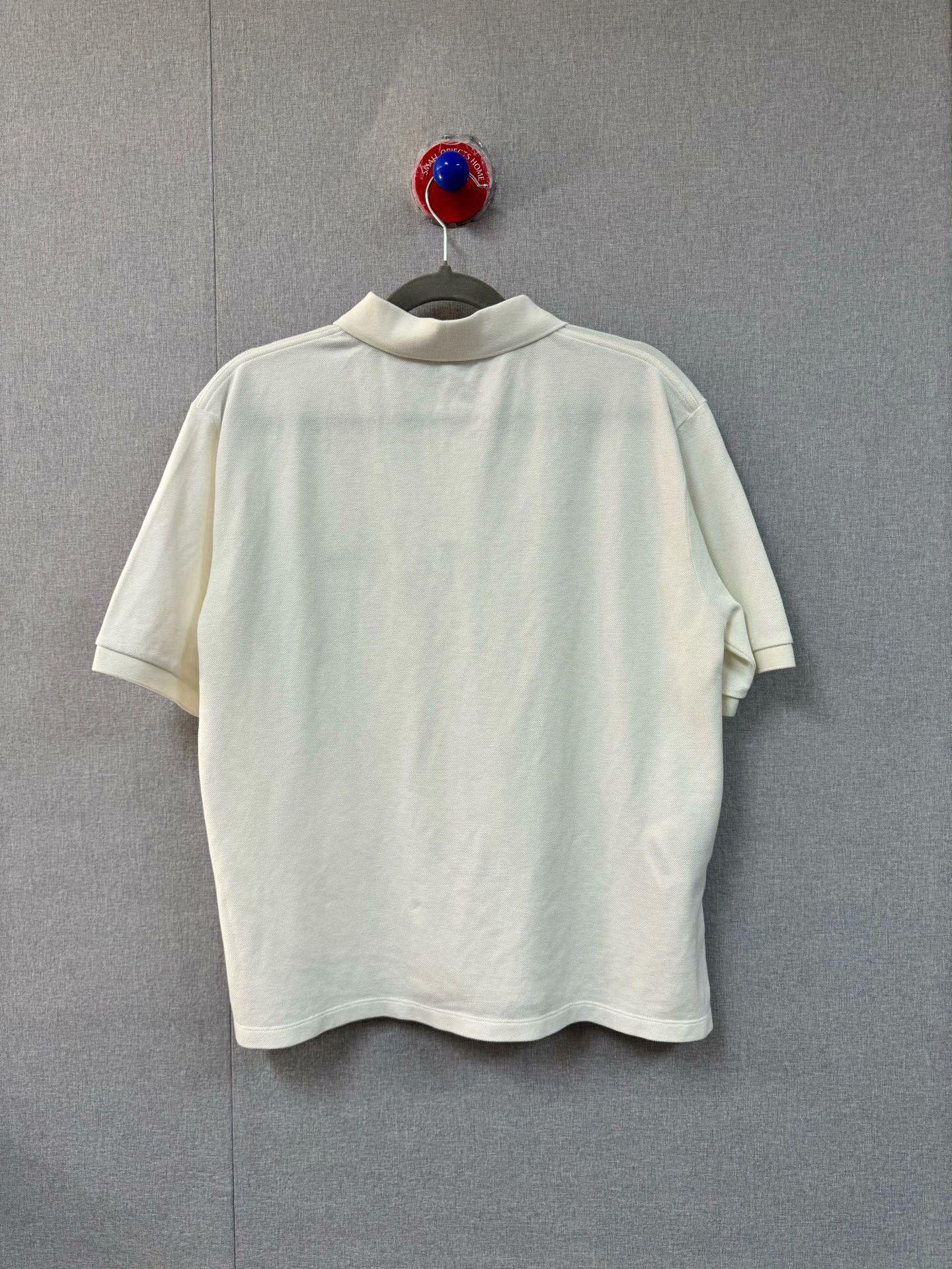 Miu Miu Miu Miu Retro Embroidered White T-Shirt L Women Size L / US 10 / IT 46 - 2 Thumbnail