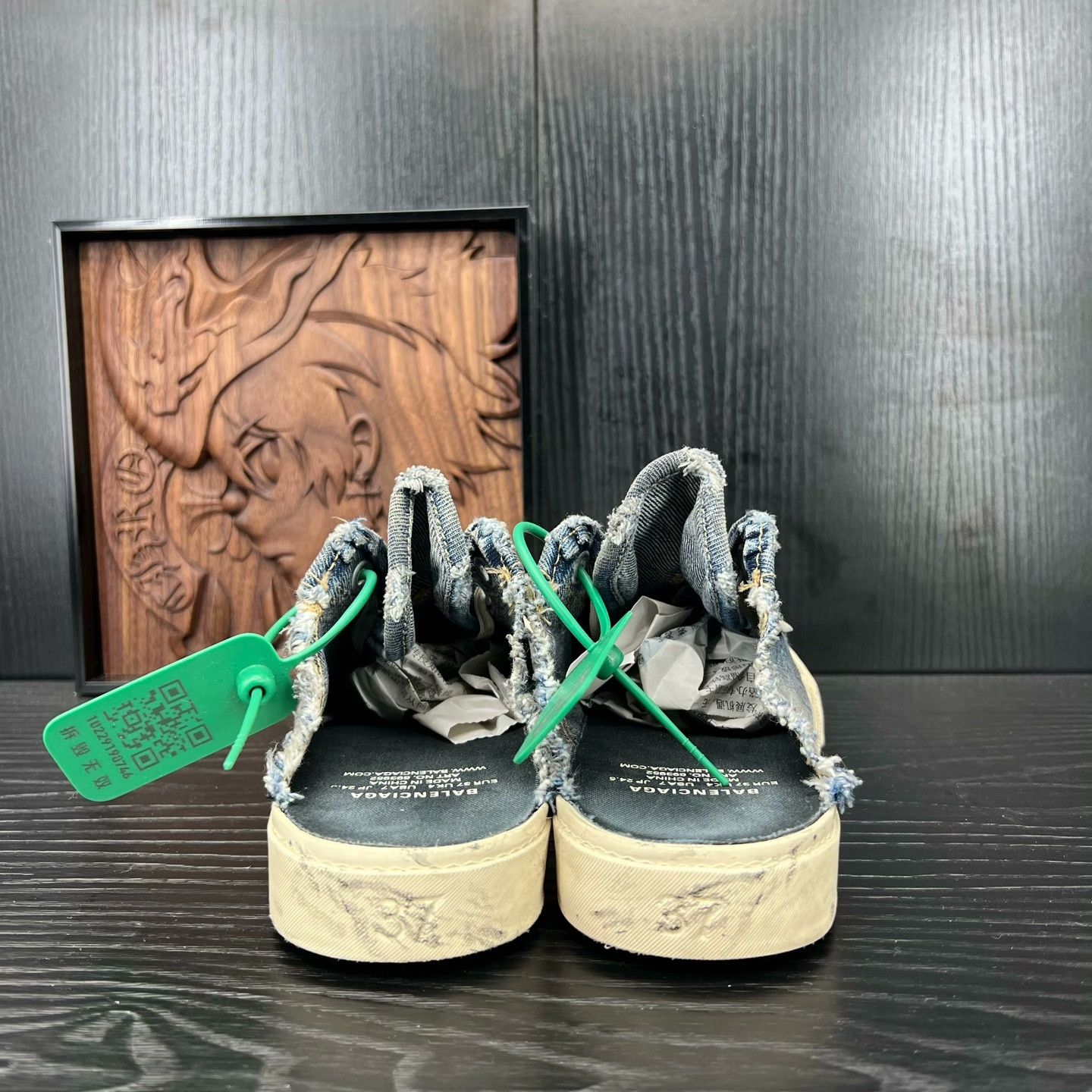Balenciaga Balenciaga Denim Blue Lowtop Sneakers 37 Women Size US 6.5 / IT 36.5 - 5 Thumbnail