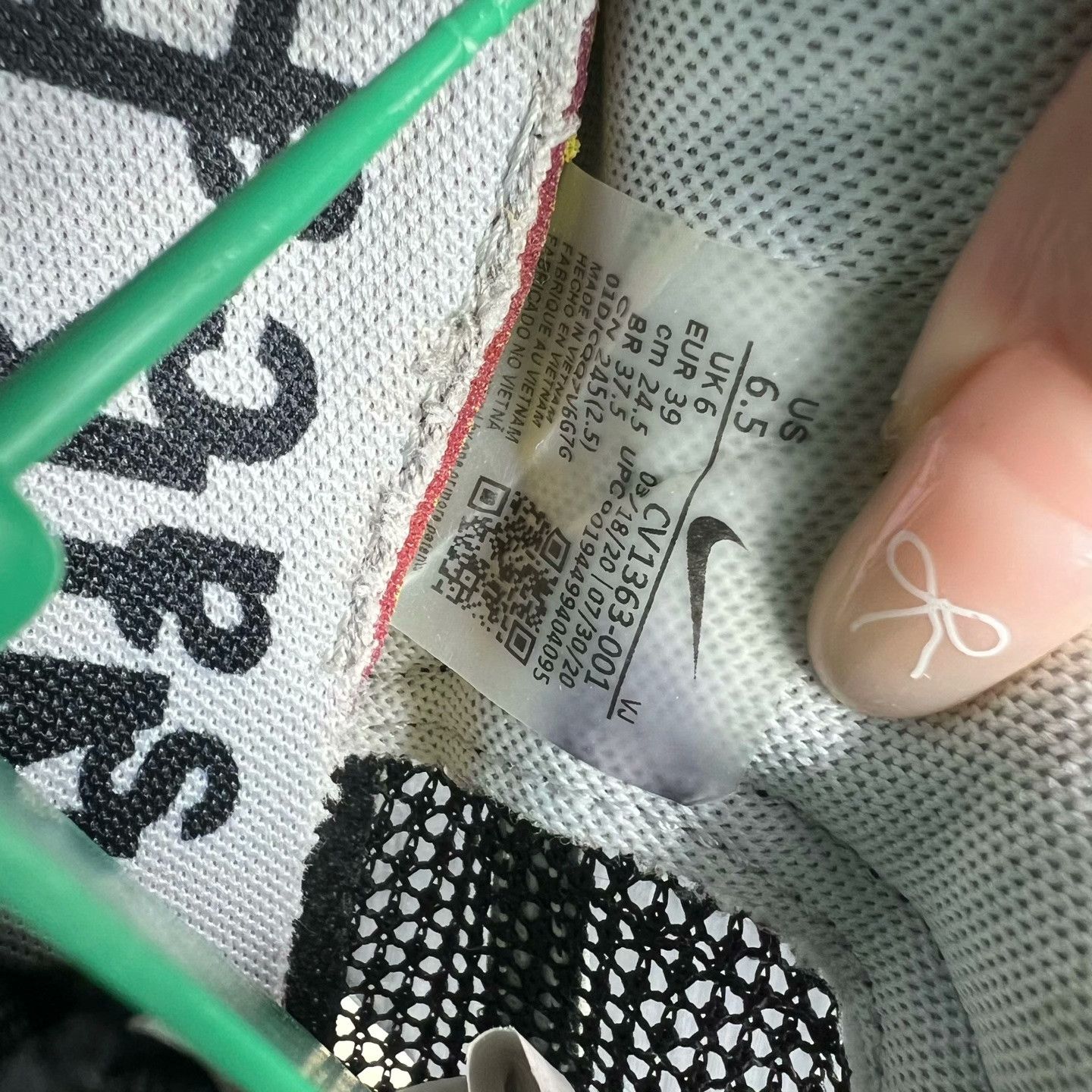 Sacai Sacai Black Lowtop Sneakers 39 Men Size US 6.5 / EU 39-40 - 6 Thumbnail