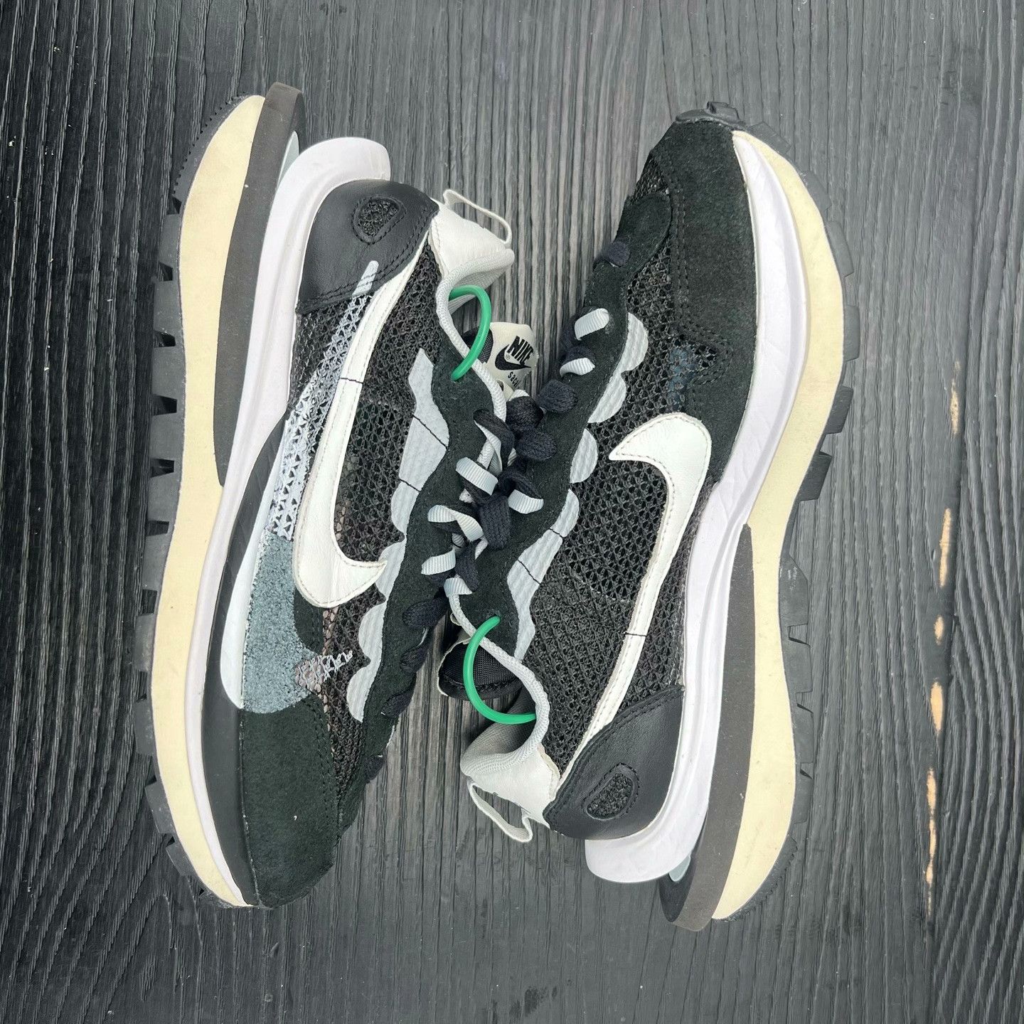 Sacai Sacai Black Lowtop Sneakers 39 Men Size US 6.5 / EU 39-40 - 3 Thumbnail