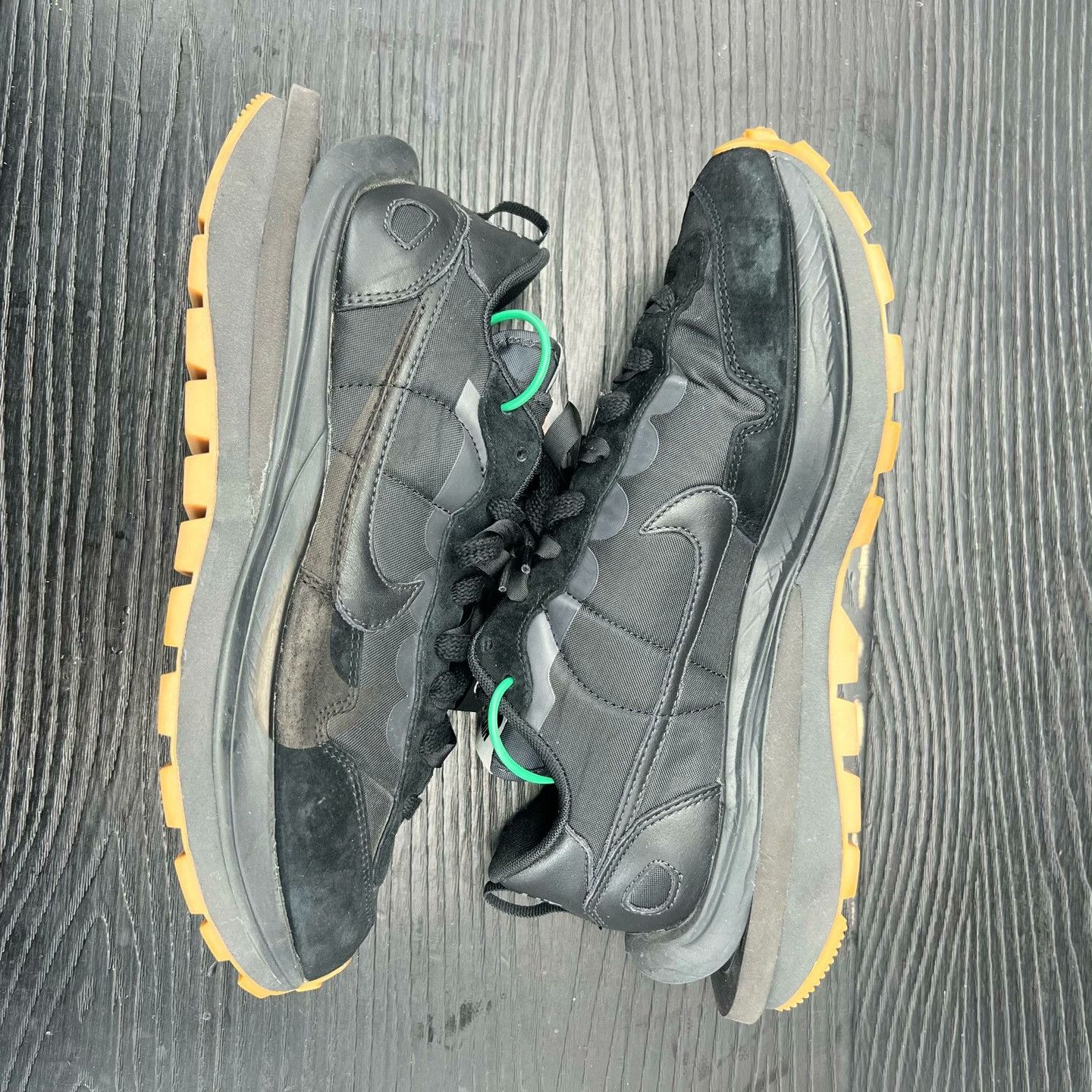 Sacai Sacai Black Lowtop Sneakers 44.5 Men Size US 11 / EU 44 - 3 Thumbnail