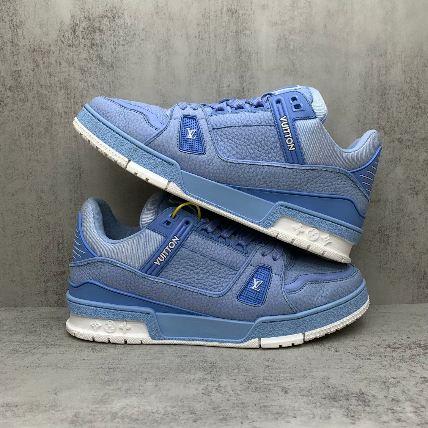 Louis Vuitton Louis Vuitton Training Blue Lowtop Sneakers 42 Men Size US 9 / EU 42 - 2 Thumbnail