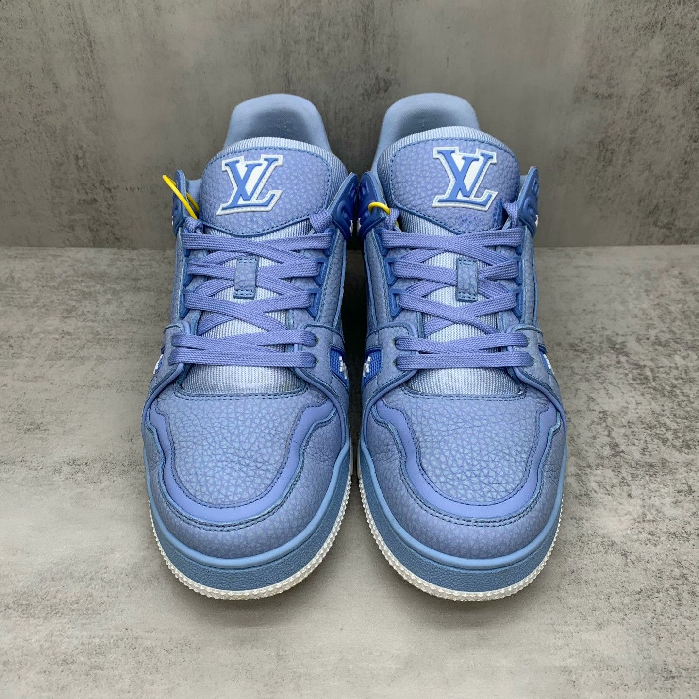 Louis Vuitton Louis Vuitton Training Blue Lowtop Sneakers 42 Men Size US 9 / EU 42 - 4 Thumbnail