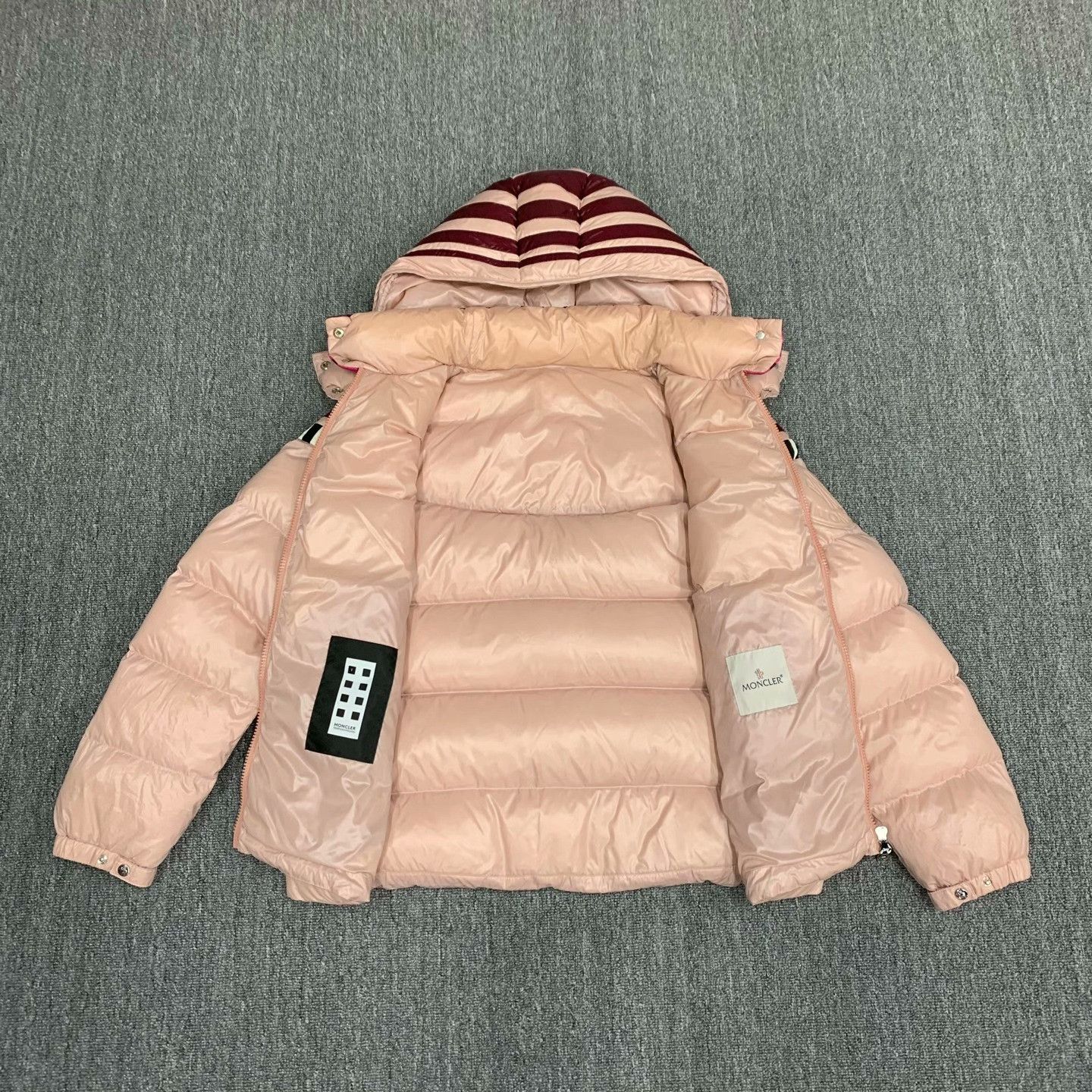 Moncler Moncler Down Pink Heavy Coat 43 Men Size US L / EU 52-54 / 3 - 6 Thumbnail
