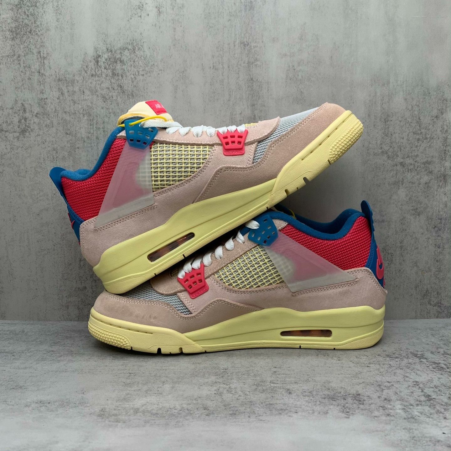 Nike Nike AJ4 Collab Blue Lowtop Sneakers 44 Men Size US 10.5 / EU 43-44 - 3 Thumbnail