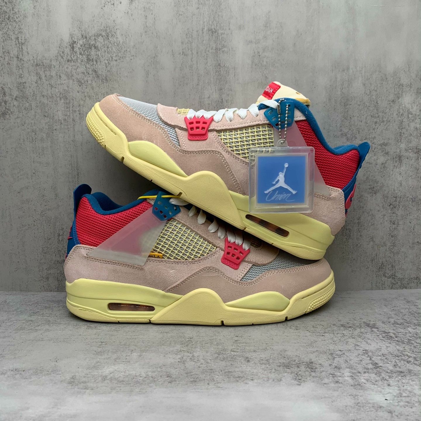 Nike Nike AJ4 Collab Blue Lowtop Sneakers 44 Men Size US 10.5 / EU 43-44 - 2 Thumbnail